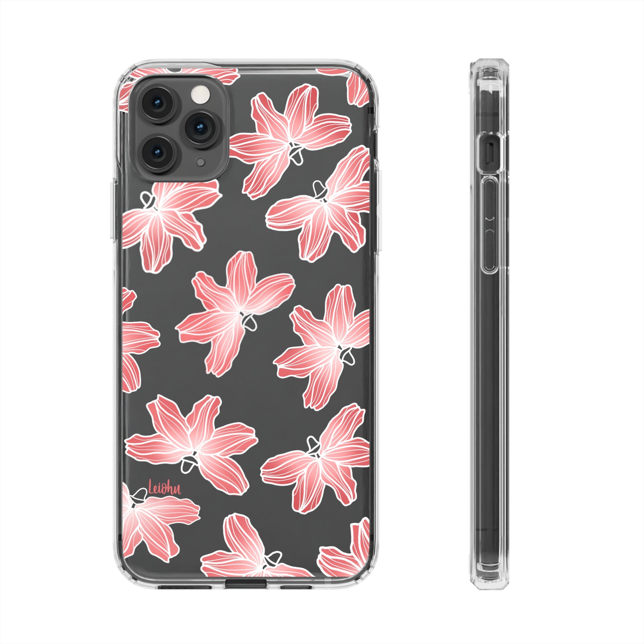 Naupaka Dream - Clear Case - LEIOHU DESIGNS