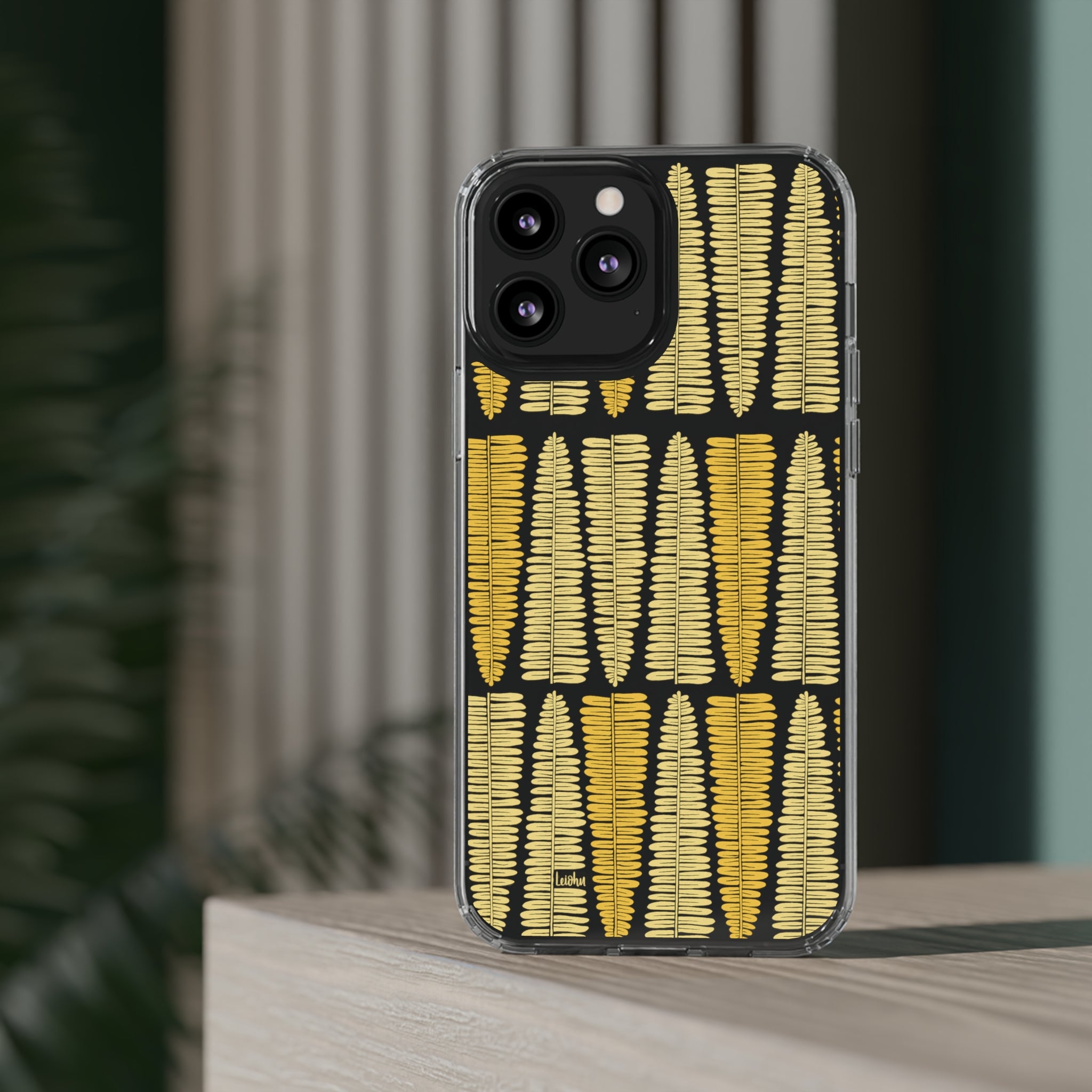 Kupukupu Fern - Clear Case - LEIOHU DESIGNS