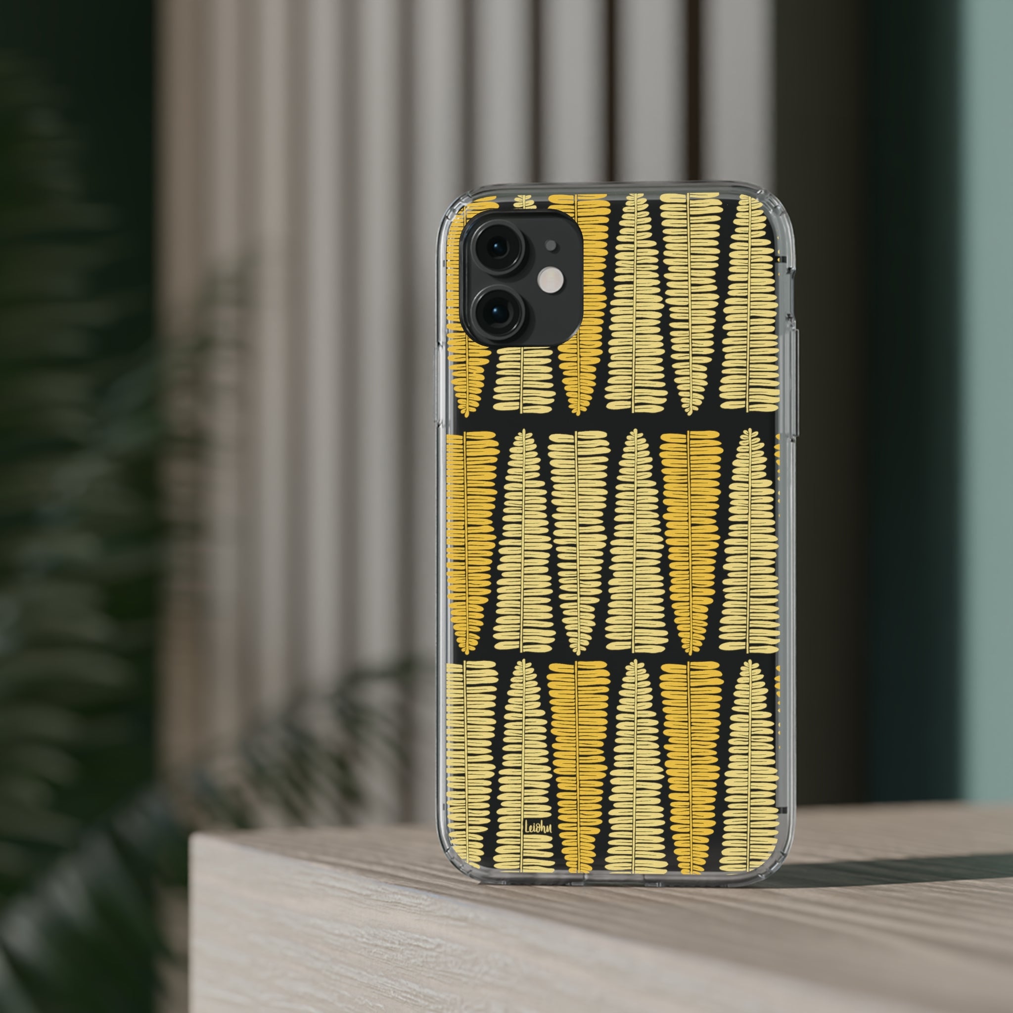 Kupukupu Fern - Clear Case - LEIOHU DESIGNS