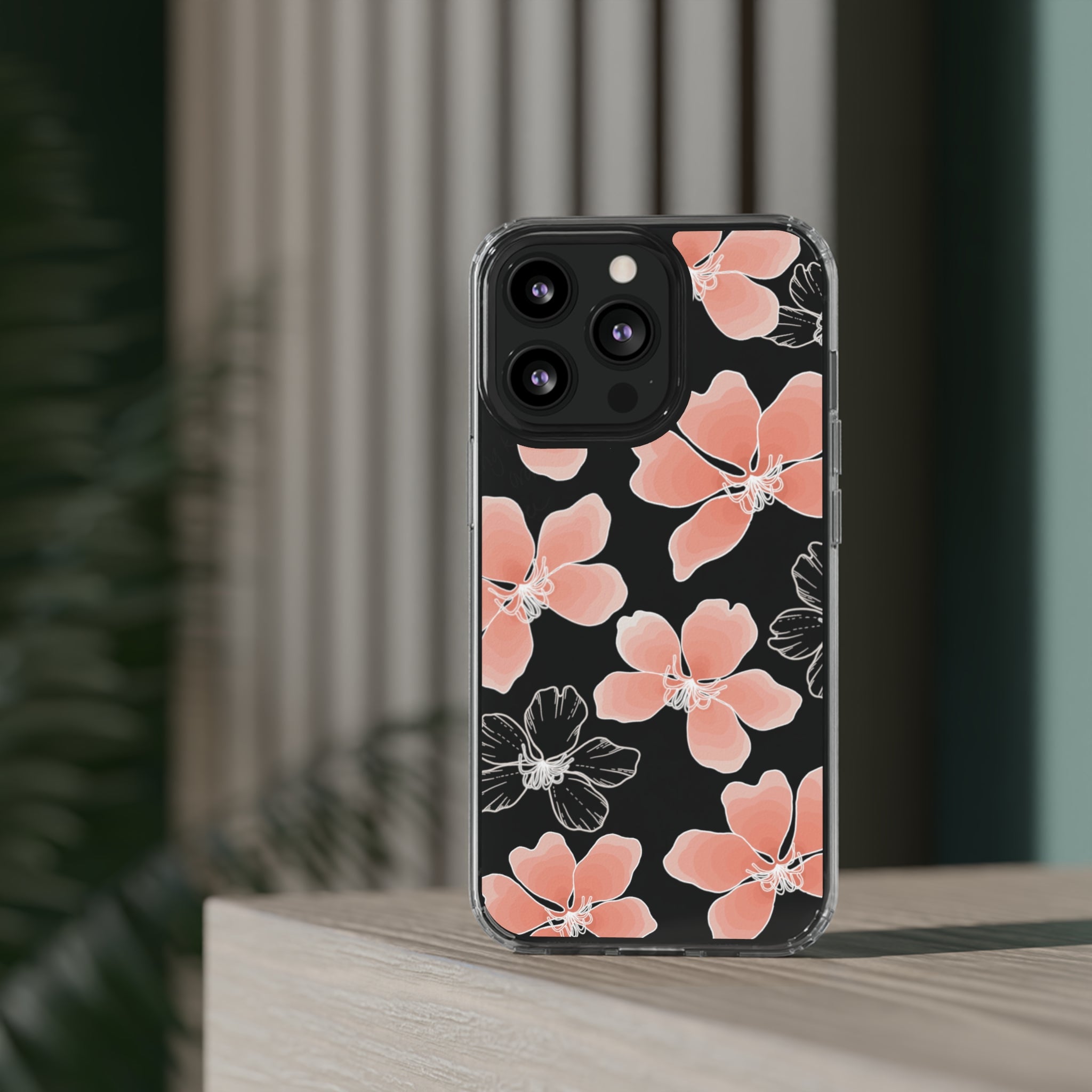 Hong Kong Orchid - Clear Case - LEIOHU DESIGNS