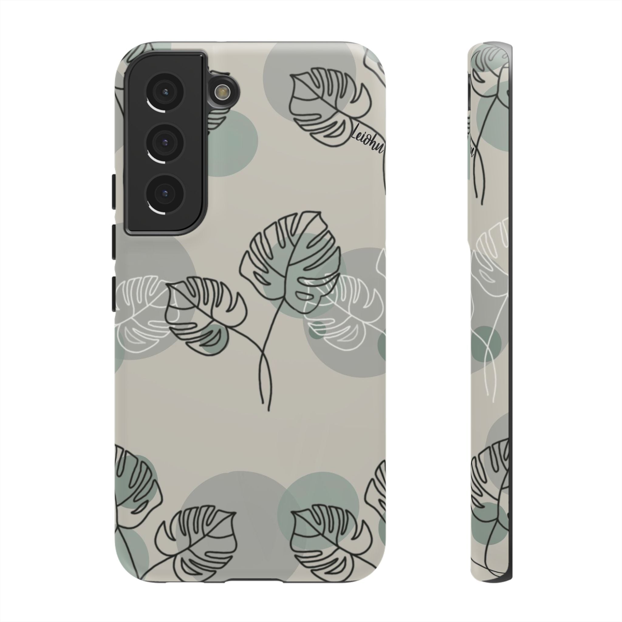 Retro Monstera - Samsung Galaxy - LEIOHU DESIGNS