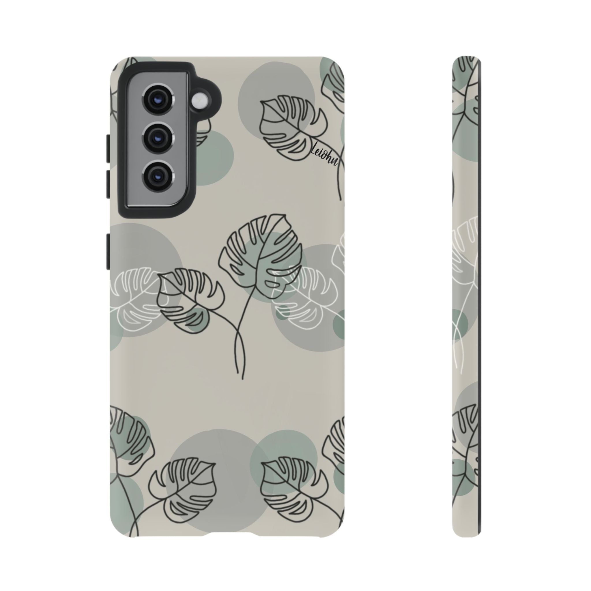 Retro Monstera - Samsung Galaxy - LEIOHU DESIGNS