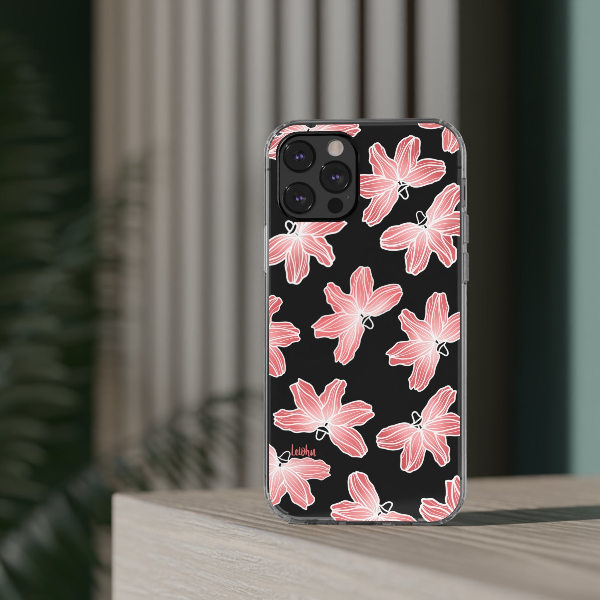 Naupaka Dream - Clear Case - LEIOHU DESIGNS