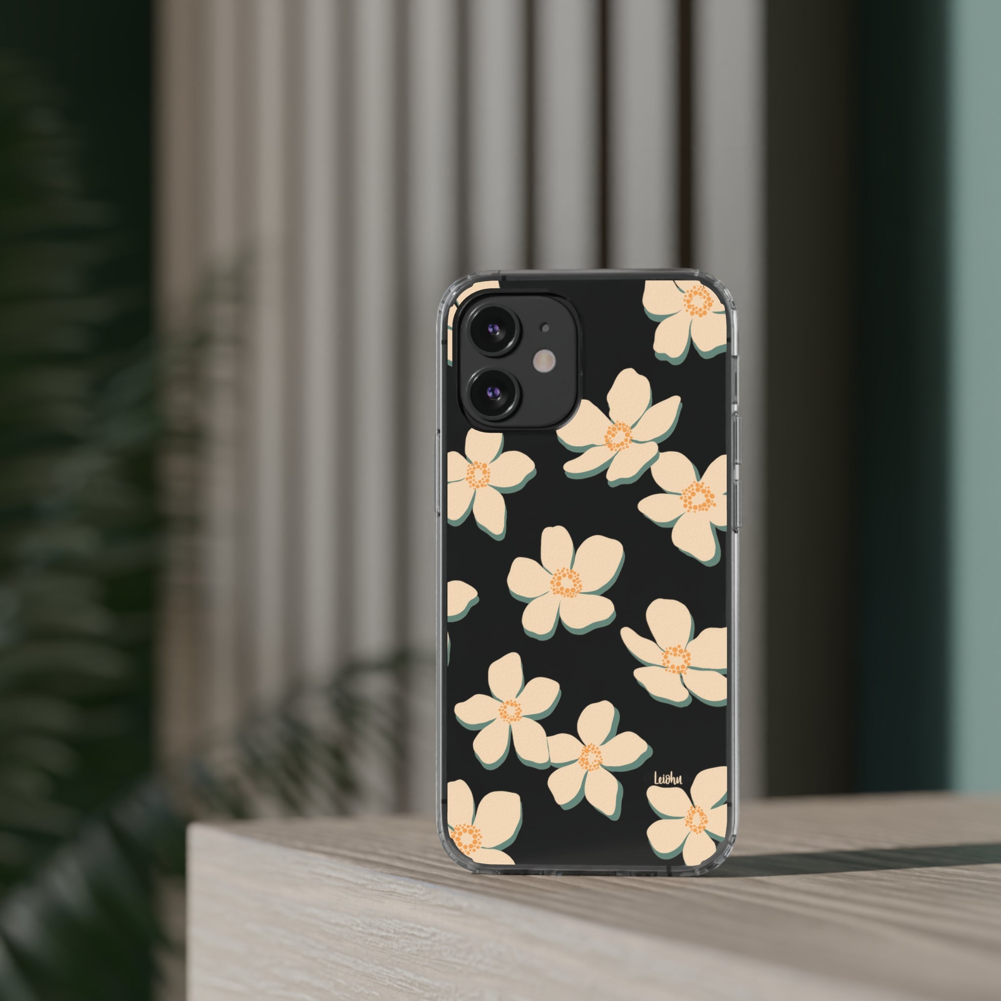 Retro Pua Kala - Clear Case - LEIOHU DESIGNS