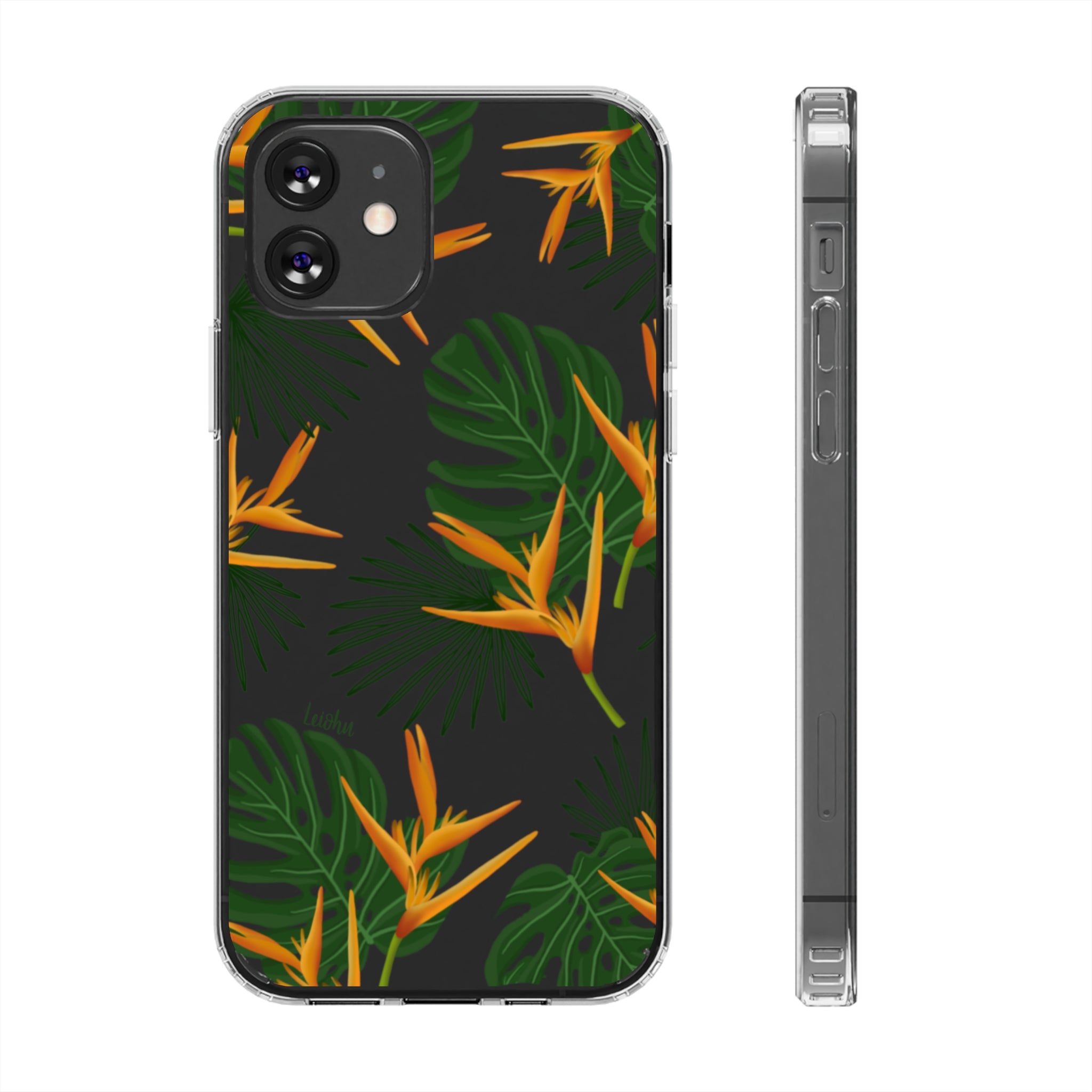 Vintage Paradise -Clear Case - LEIOHU DESIGNS