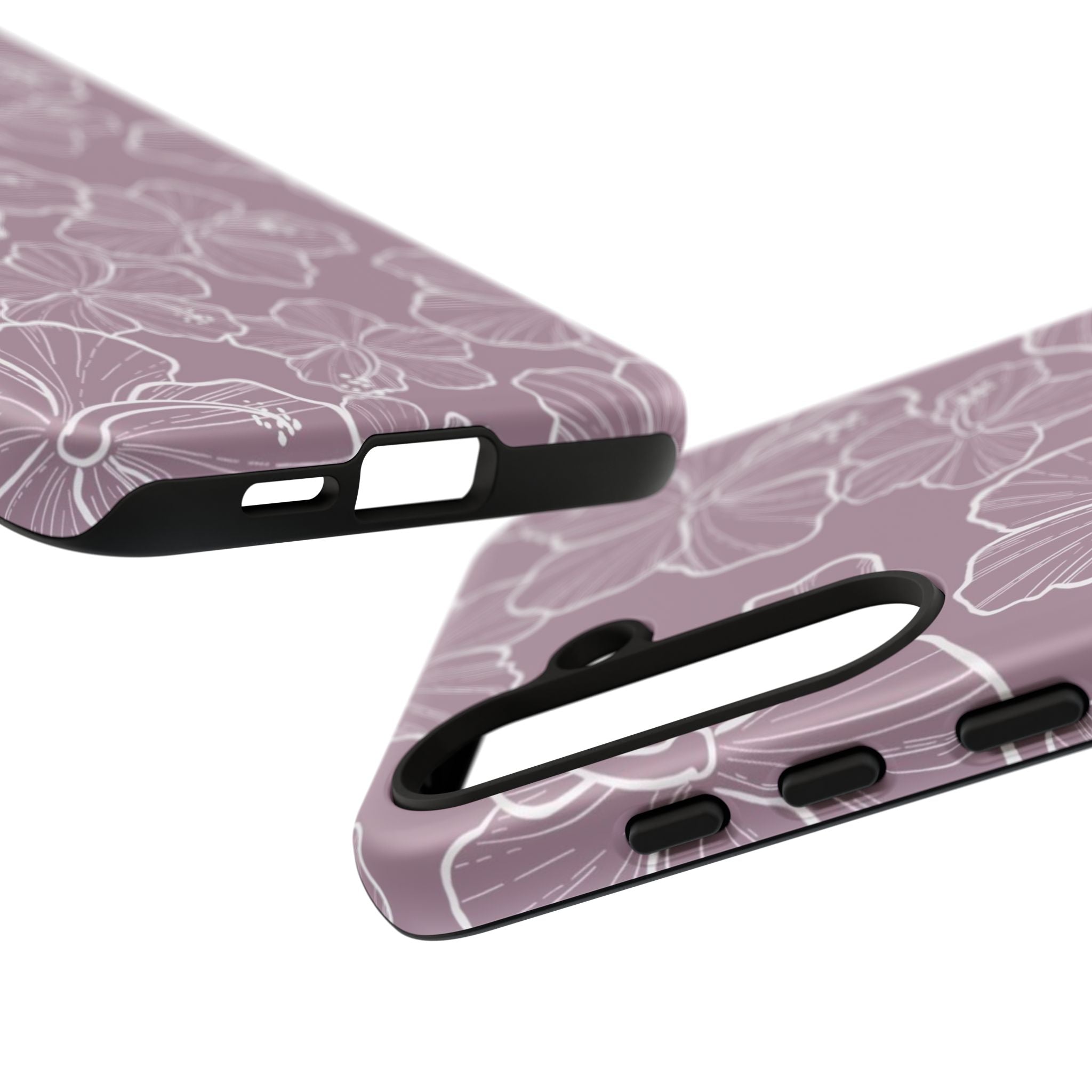 Hibiscus - Lavender - Samsung Galaxy - LEIOHU DESIGNS