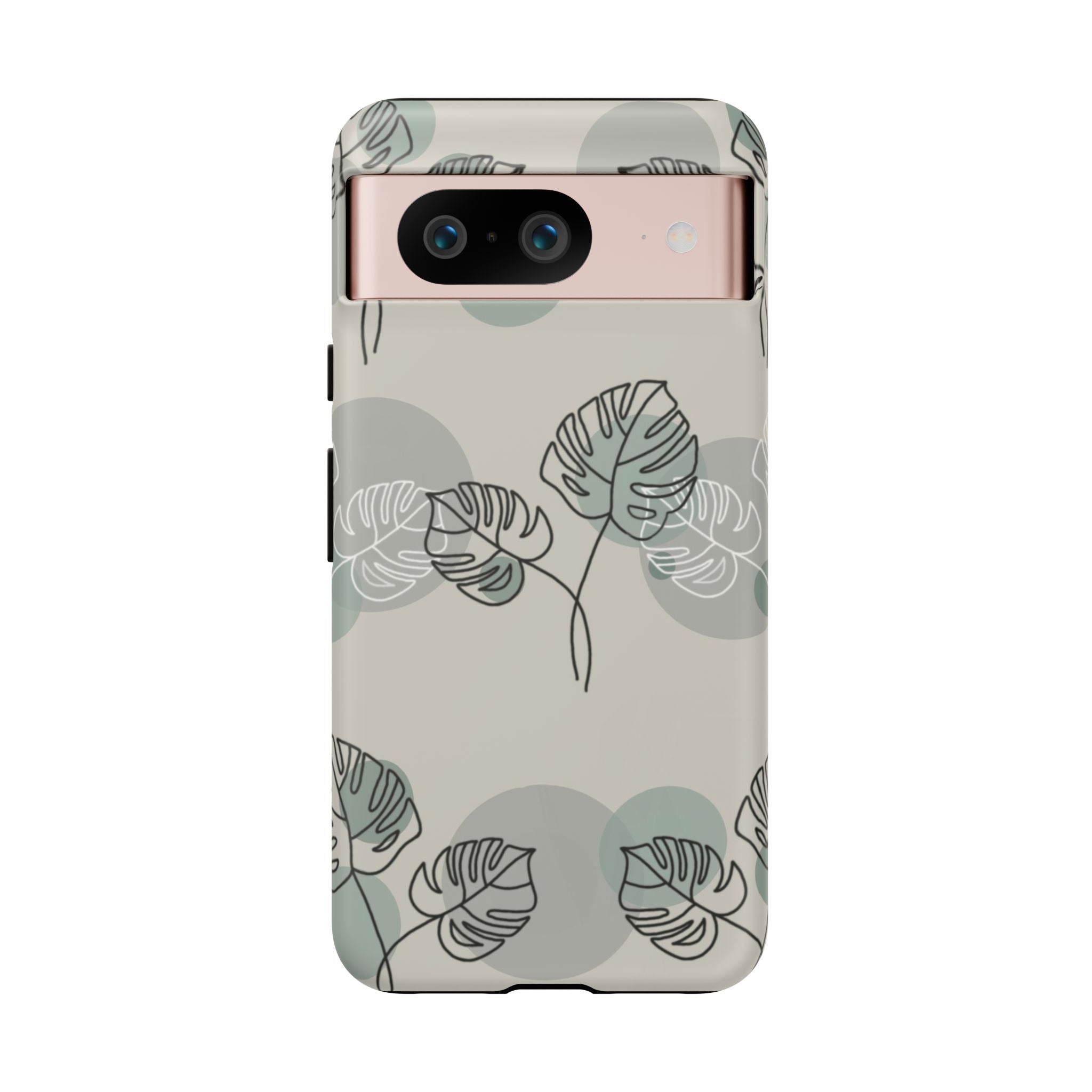 Retro - Monstera - Google Pixel - LEIOHU DESIGNS
