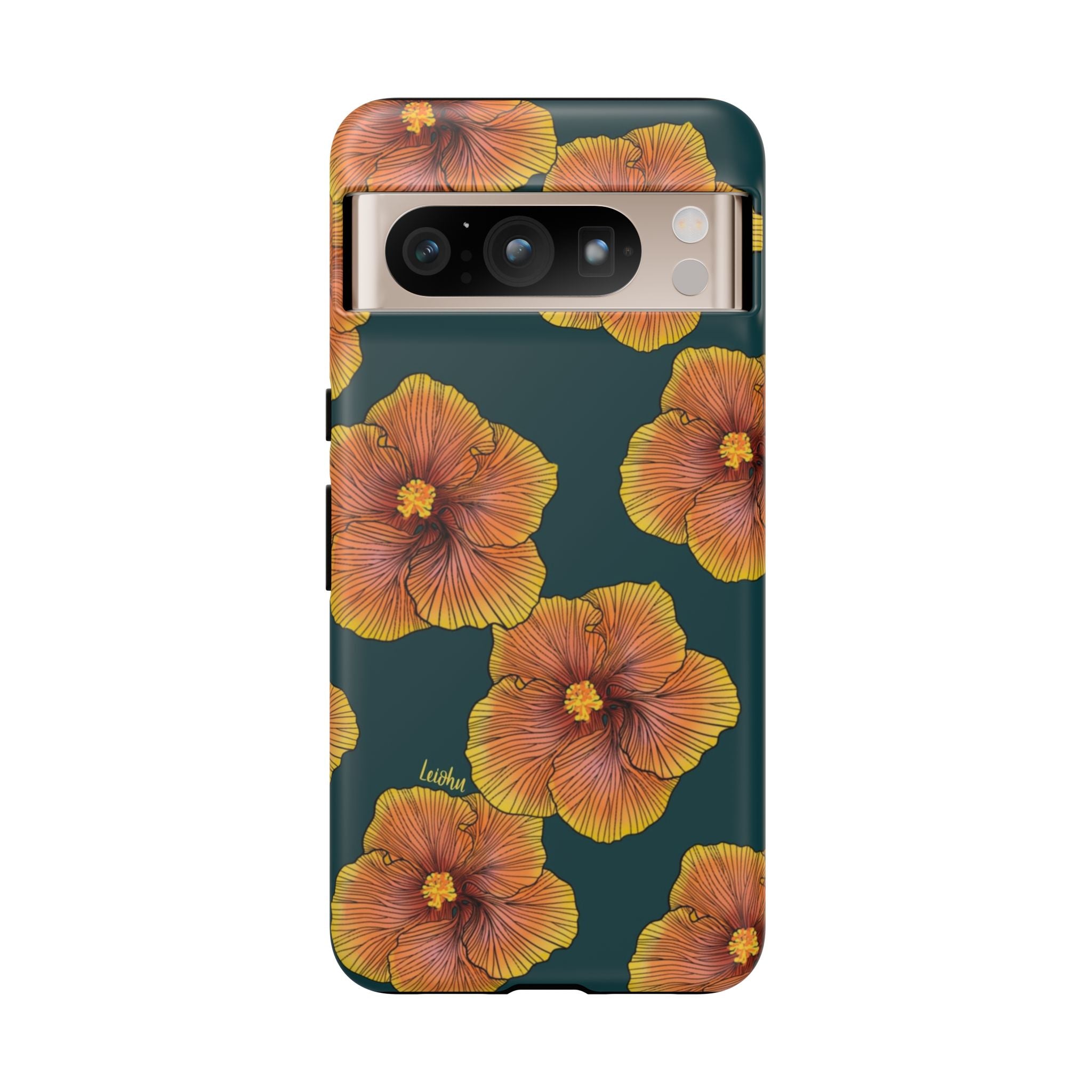 Sunrise Hibiscus - Google Pixel - LEIOHU DESIGNS