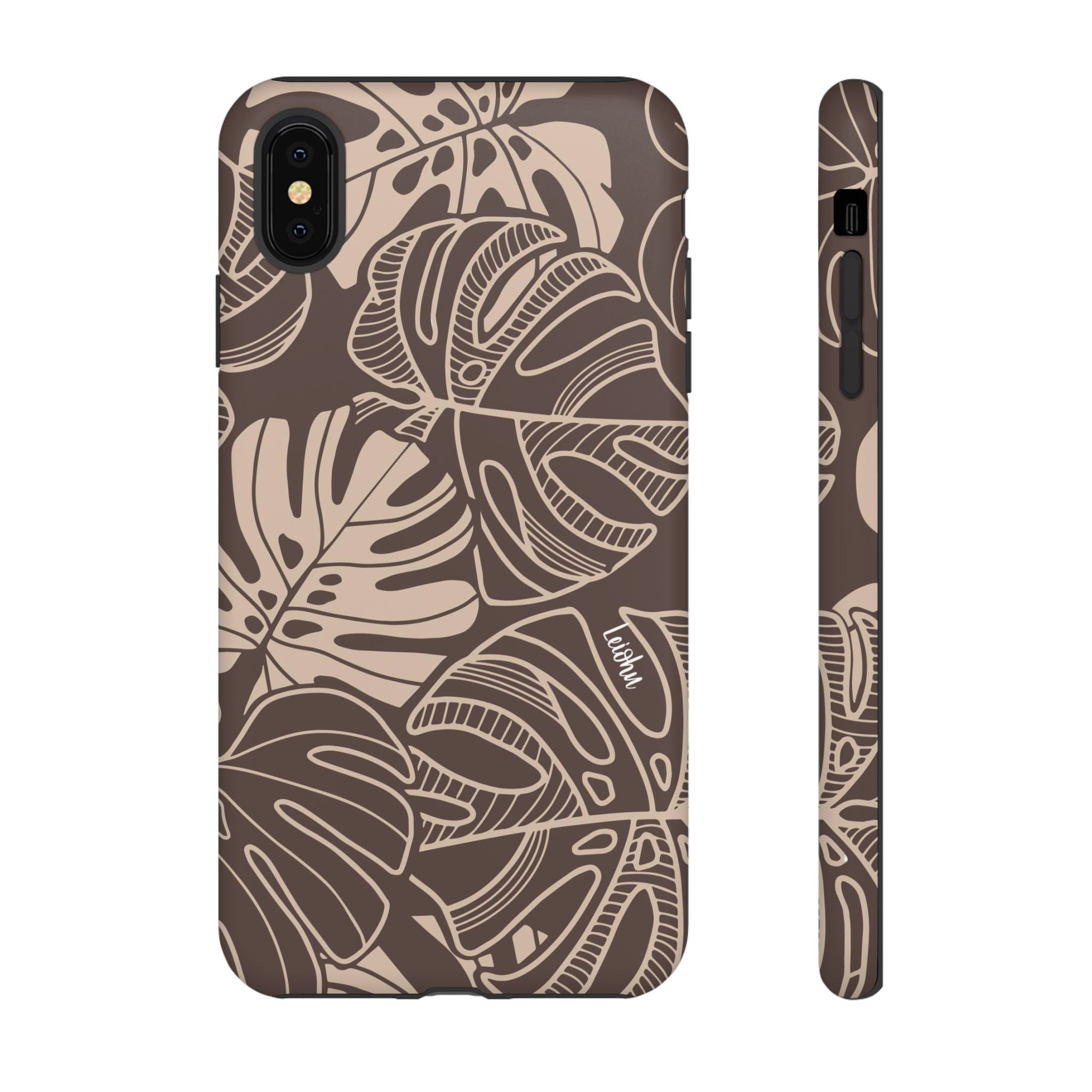 Monstera Dream - Mocha - LEIOHU DESIGNS