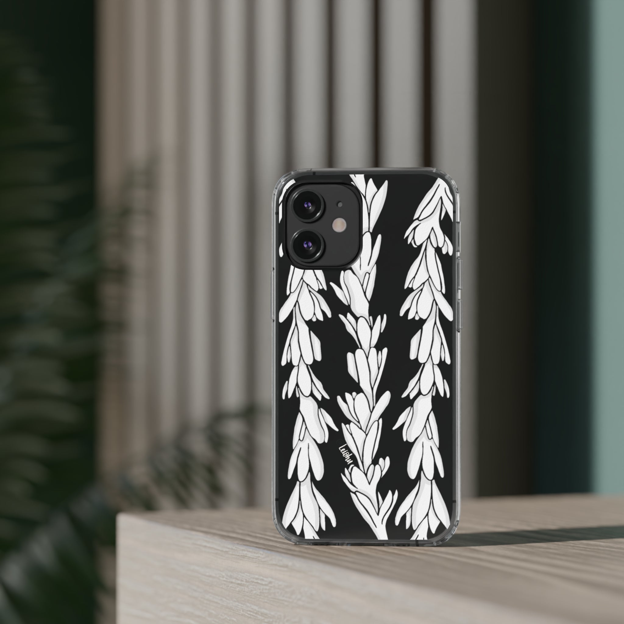 Tuberose Lei - Clear Case - LEIOHU DESIGNS