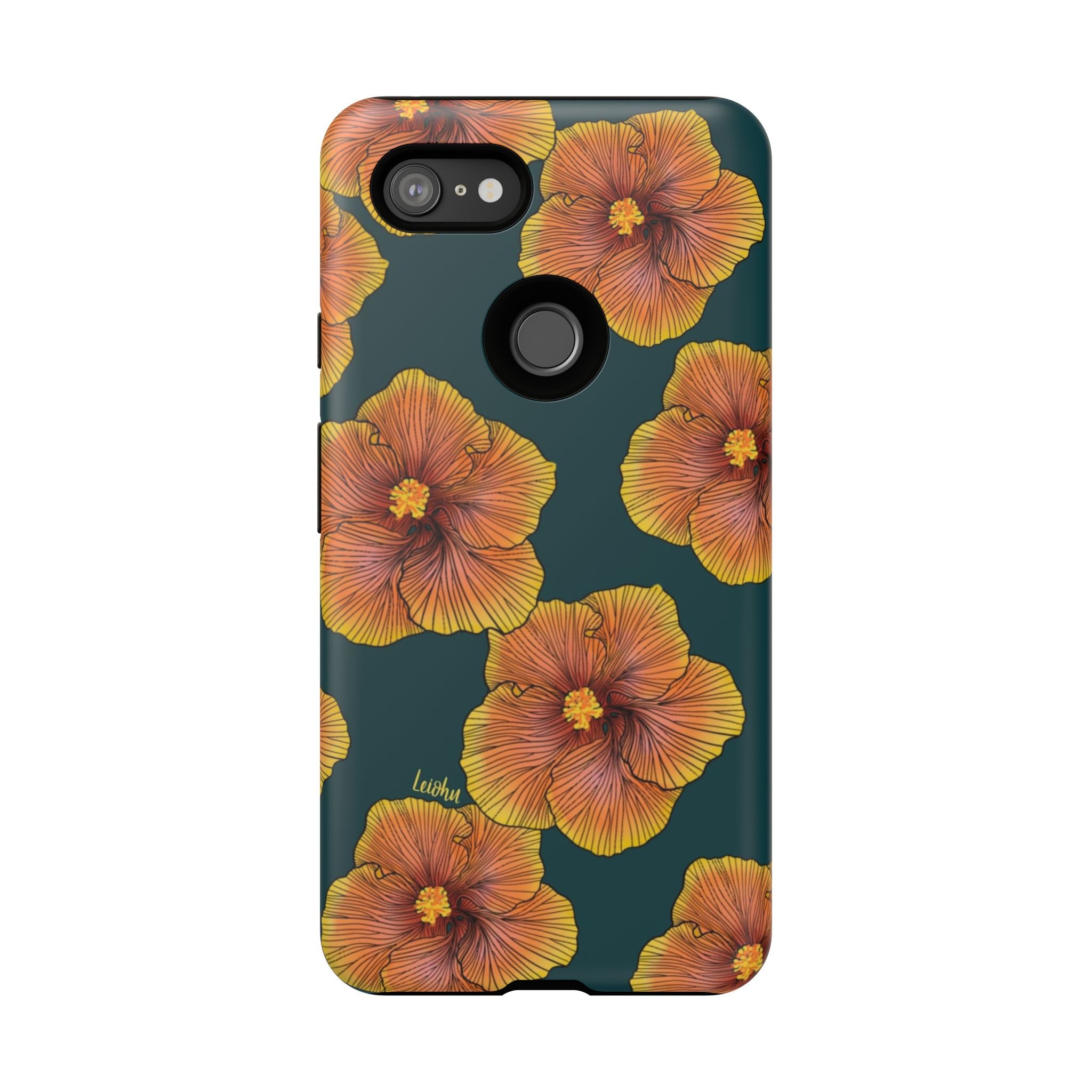 Sunrise Hibiscus - Google Pixel - LEIOHU DESIGNS