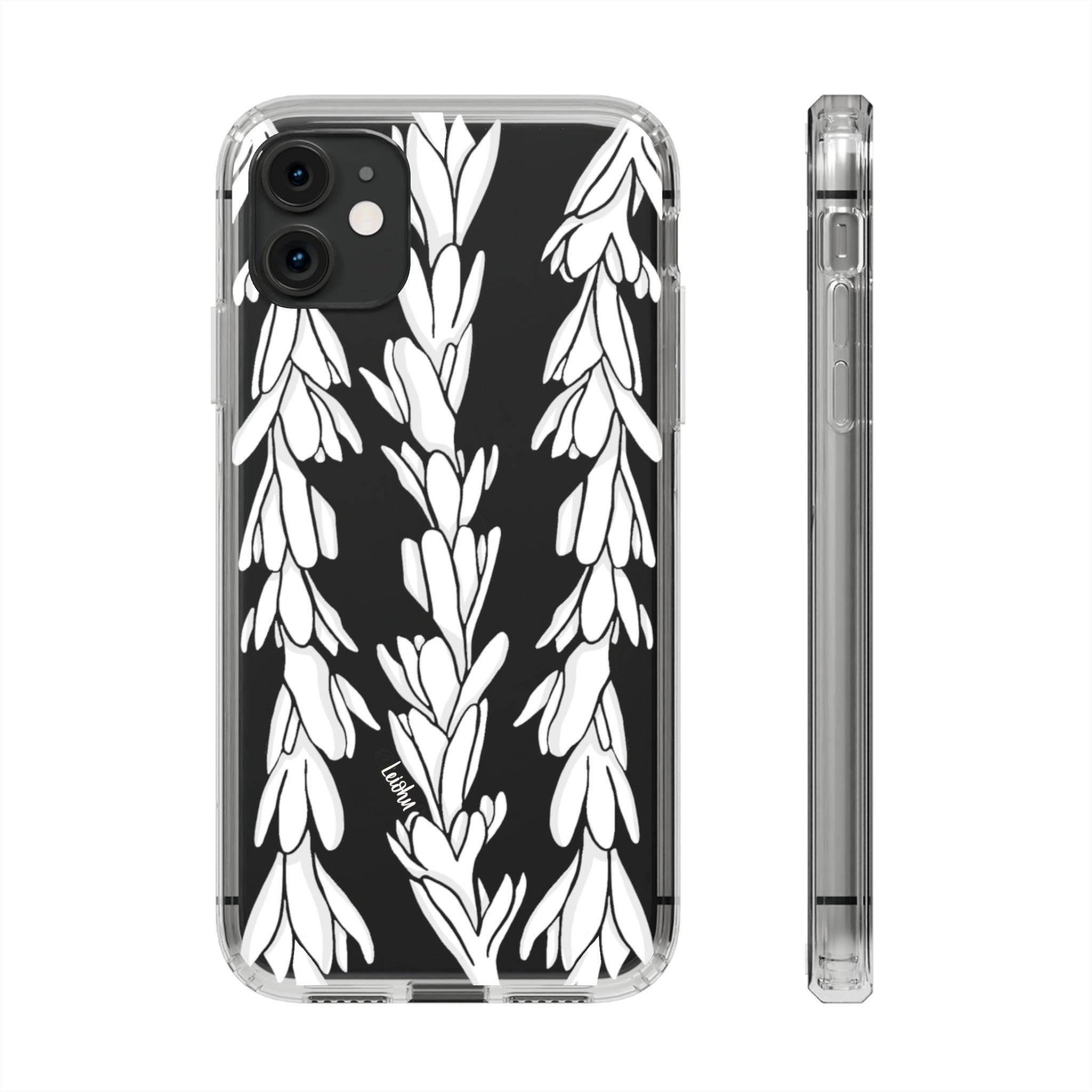 Tuberose Lei - Clear Case - LEIOHU DESIGNS