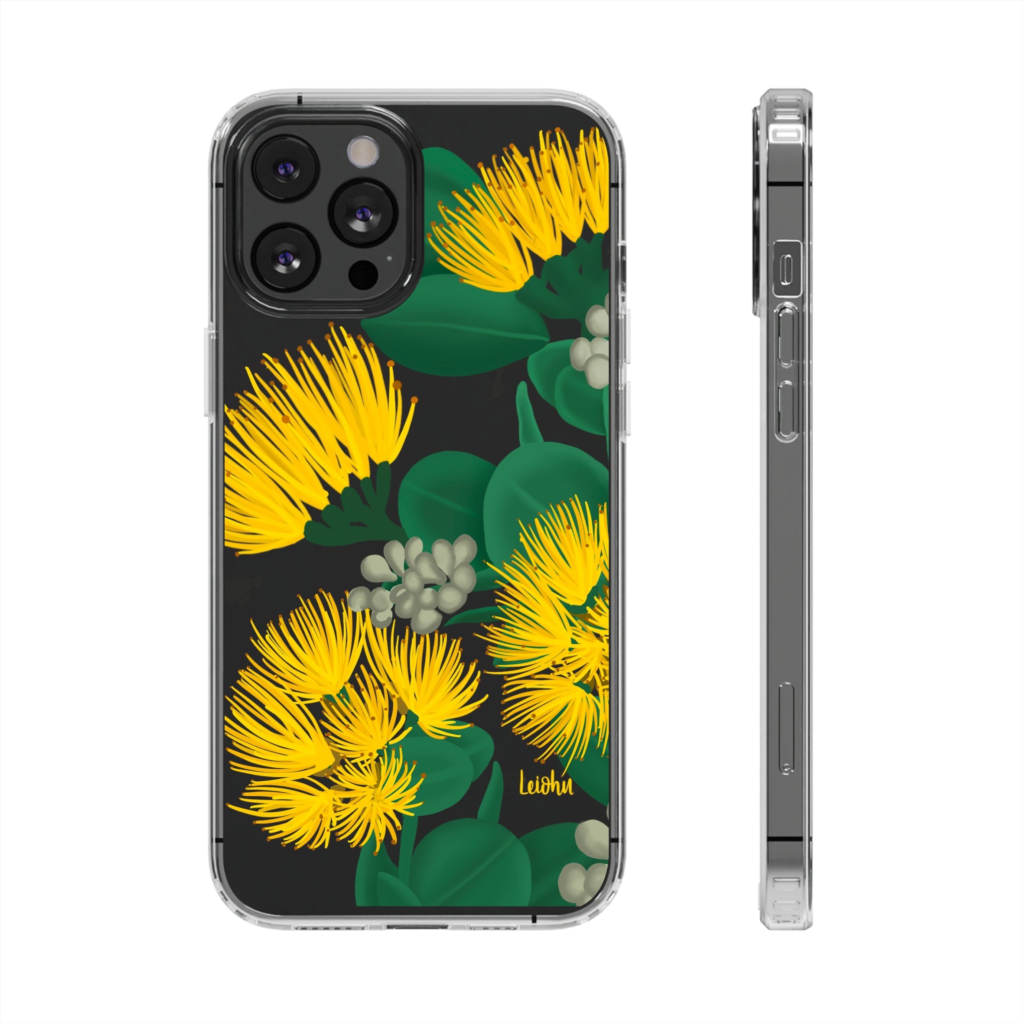 Ohi'a Lehua - Melemele - Clear Case - LEIOHU DESIGNS