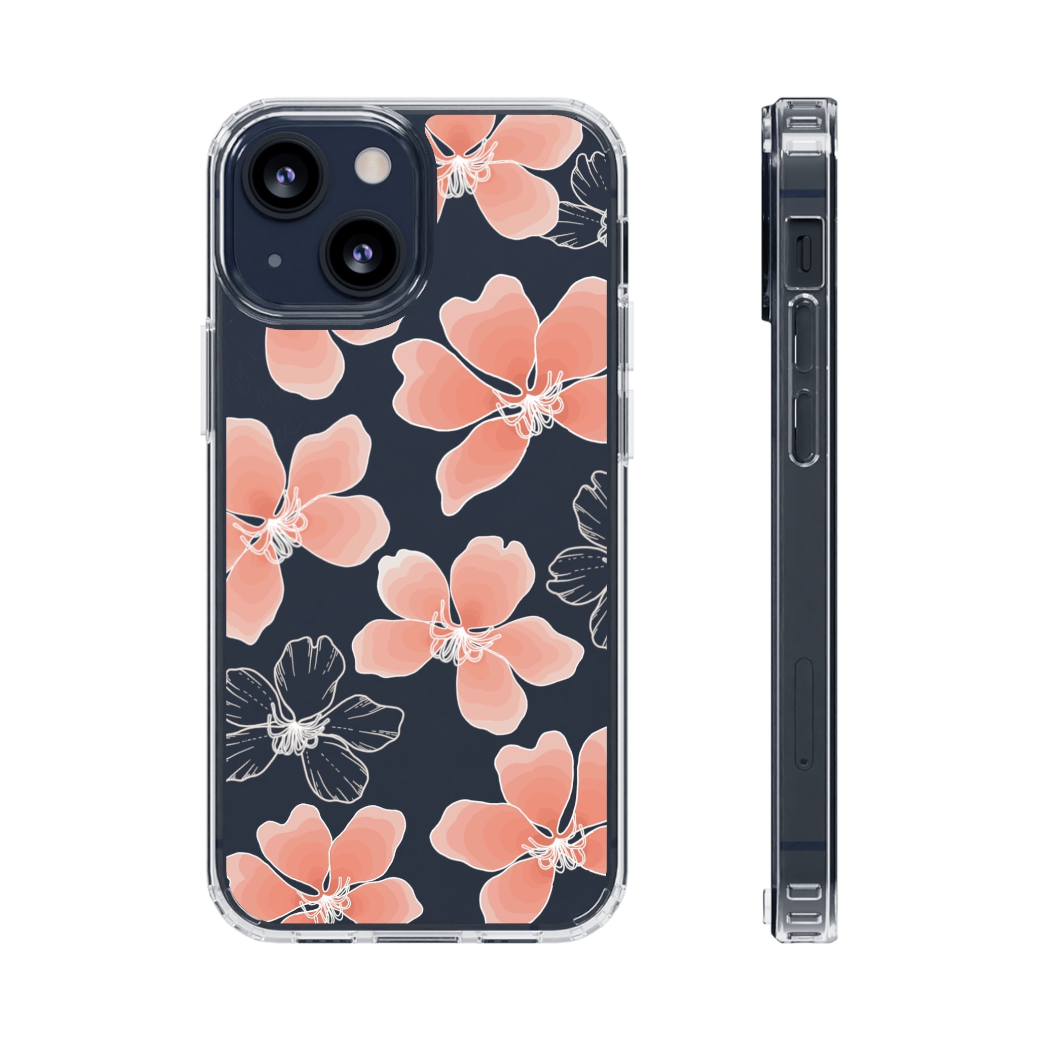 Hong Kong Orchid - Clear Case - LEIOHU DESIGNS