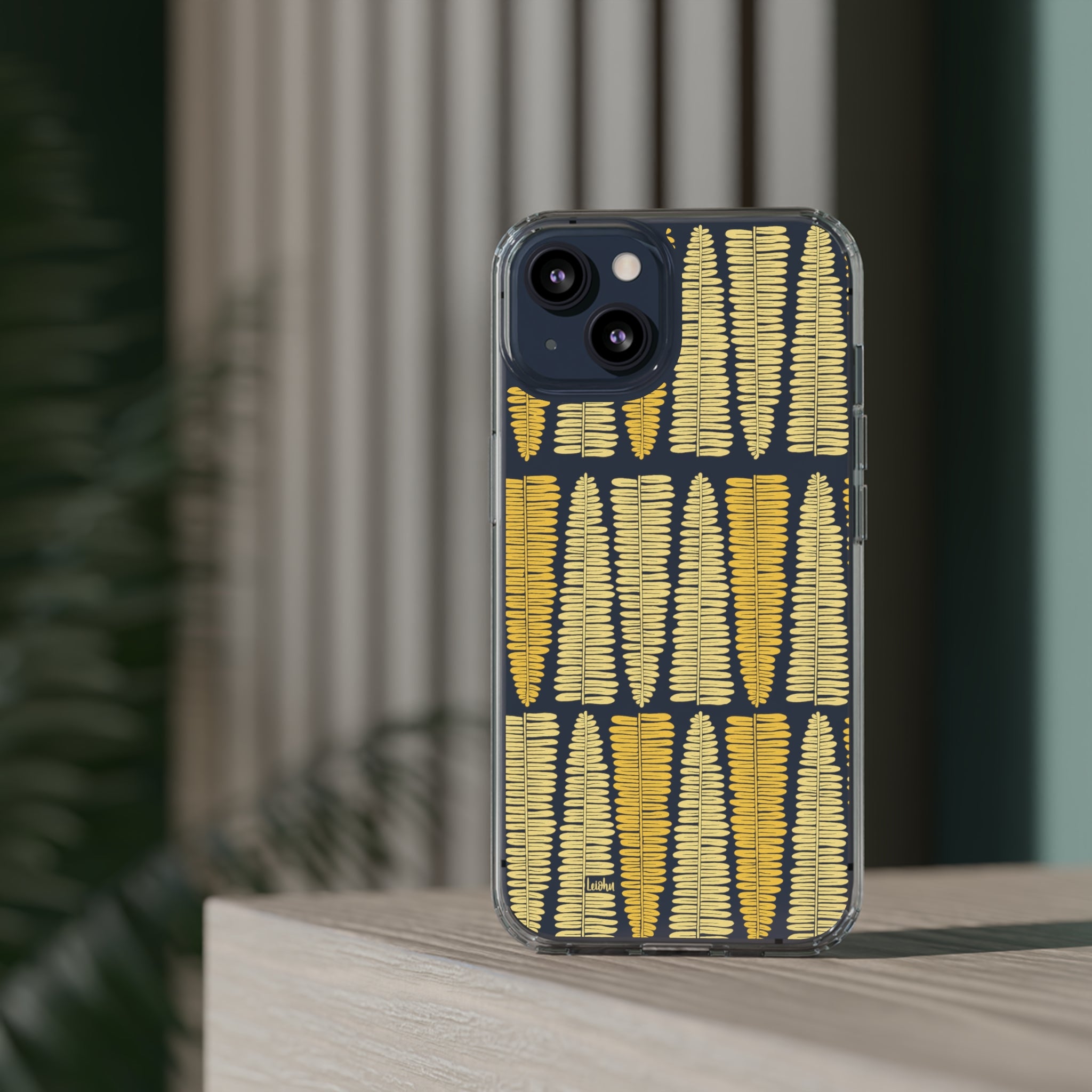 Kupukupu Fern - Clear Case - LEIOHU DESIGNS