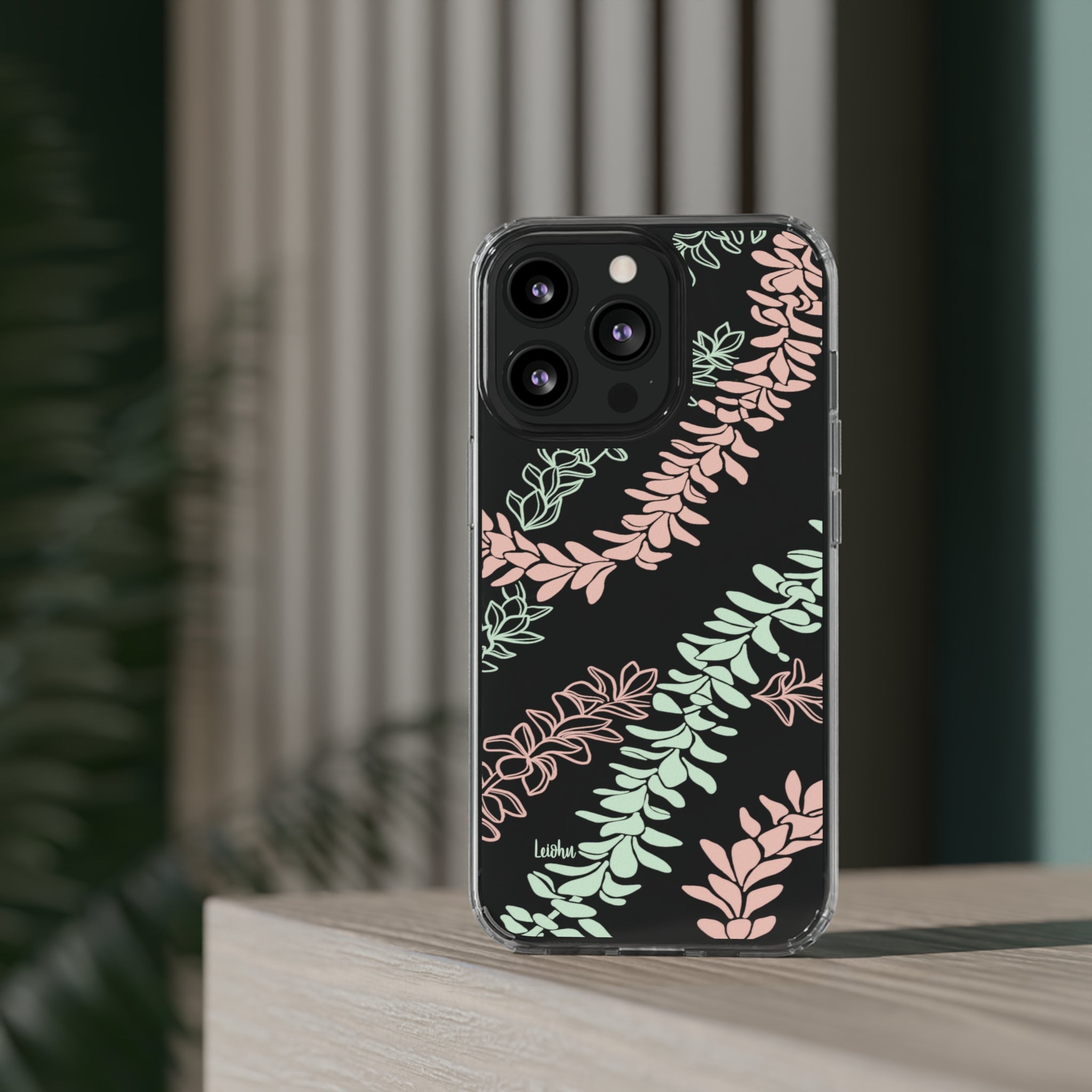 Groovy Pua Melia - Clear Case - LEIOHU DESIGNS