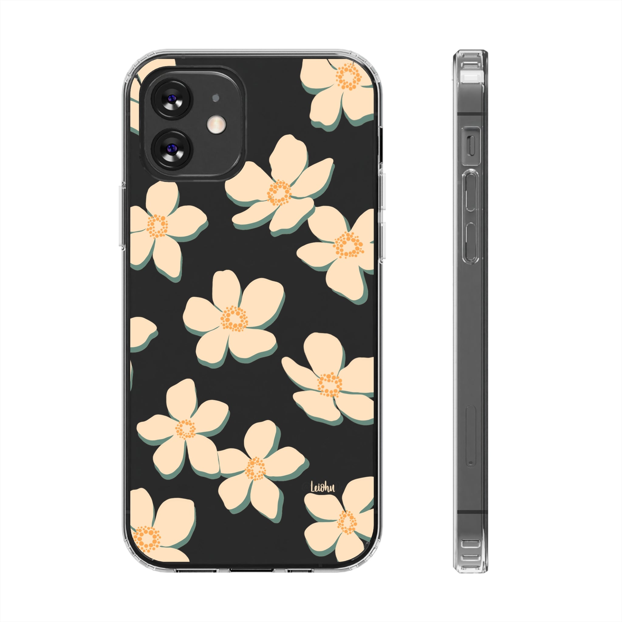 Retro Pua Kala - Clear Case - LEIOHU DESIGNS