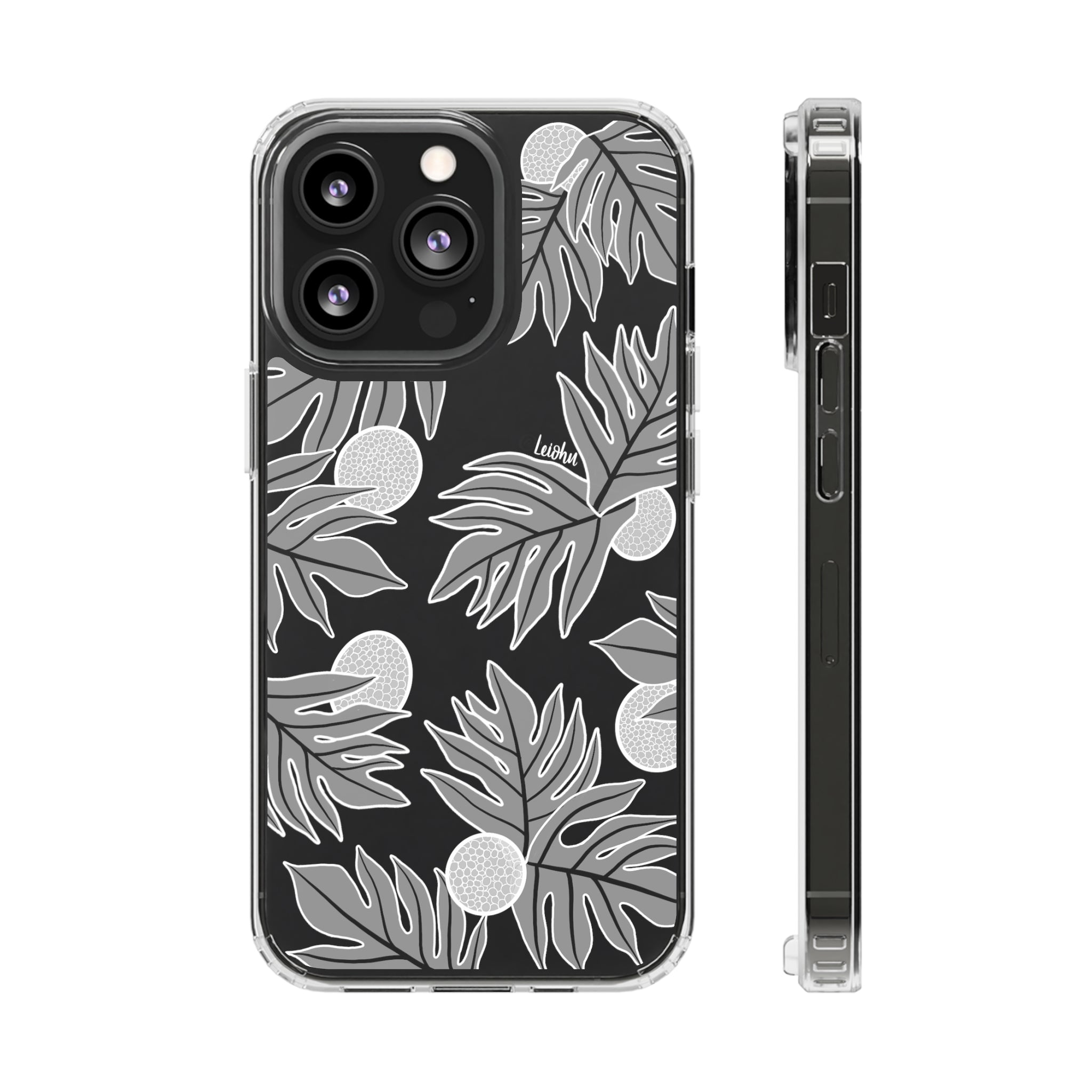 Ulu - ke'oke'o - Clear Case - LEIOHU DESIGNS