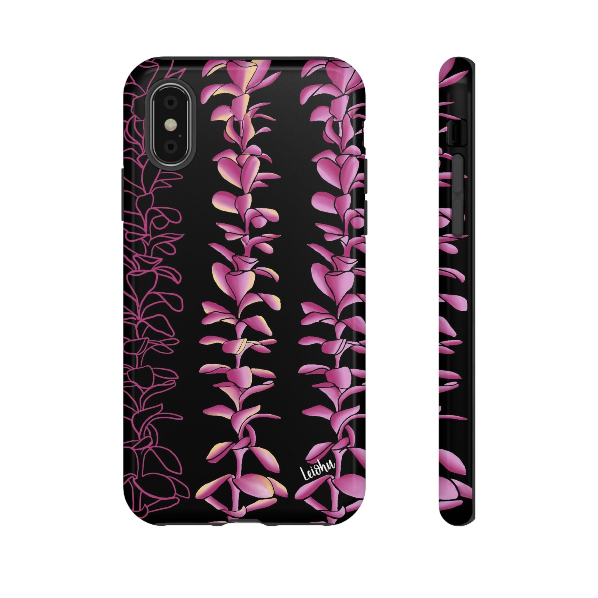 Pua Melia - black - LEIOHU DESIGNS