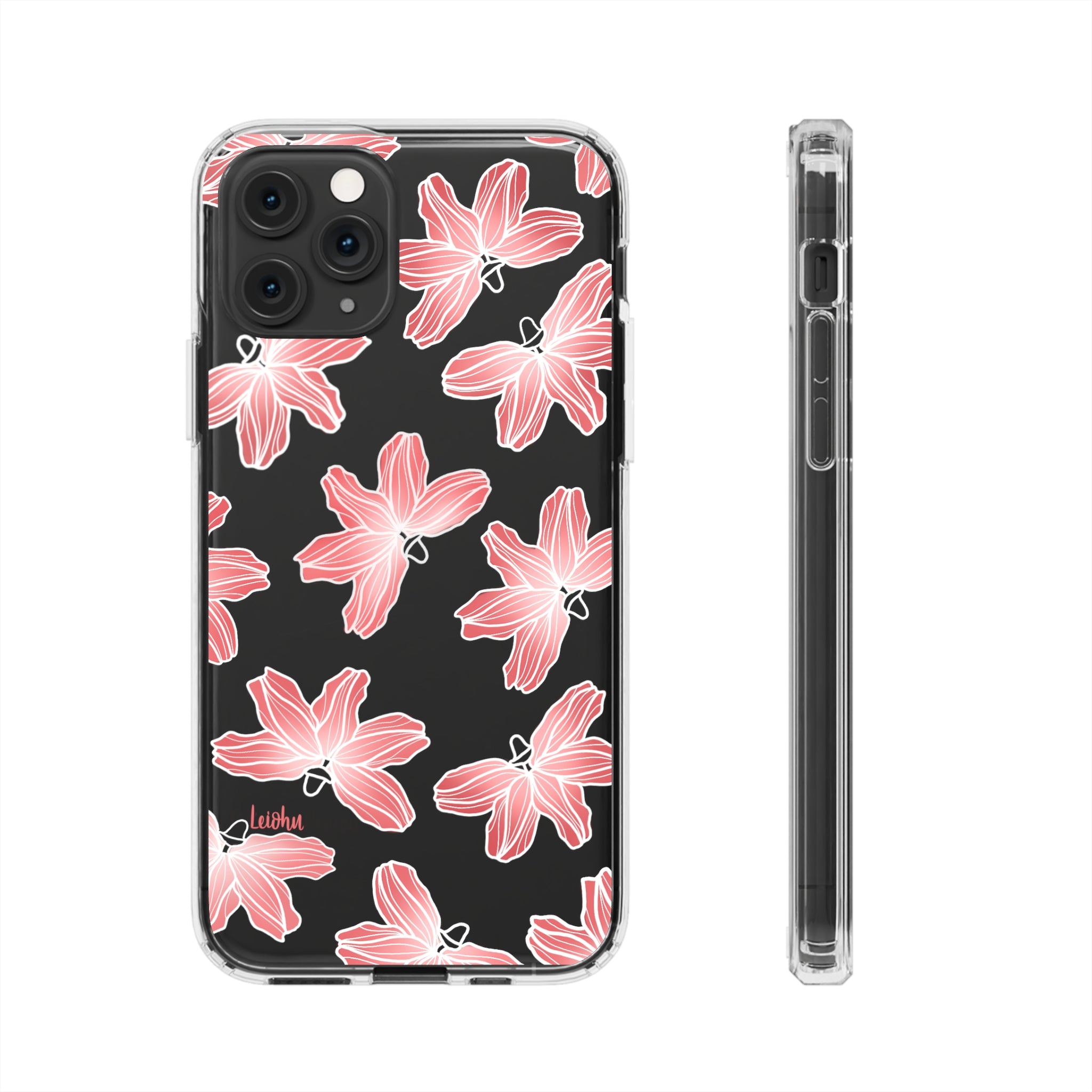 Naupaka Dream - Clear Case - LEIOHU DESIGNS