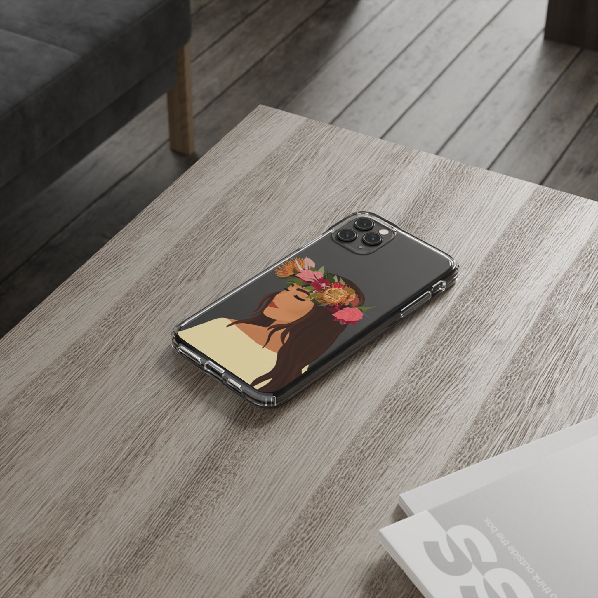 Lei Po'o - Clear Case - LEIOHU DESIGNS