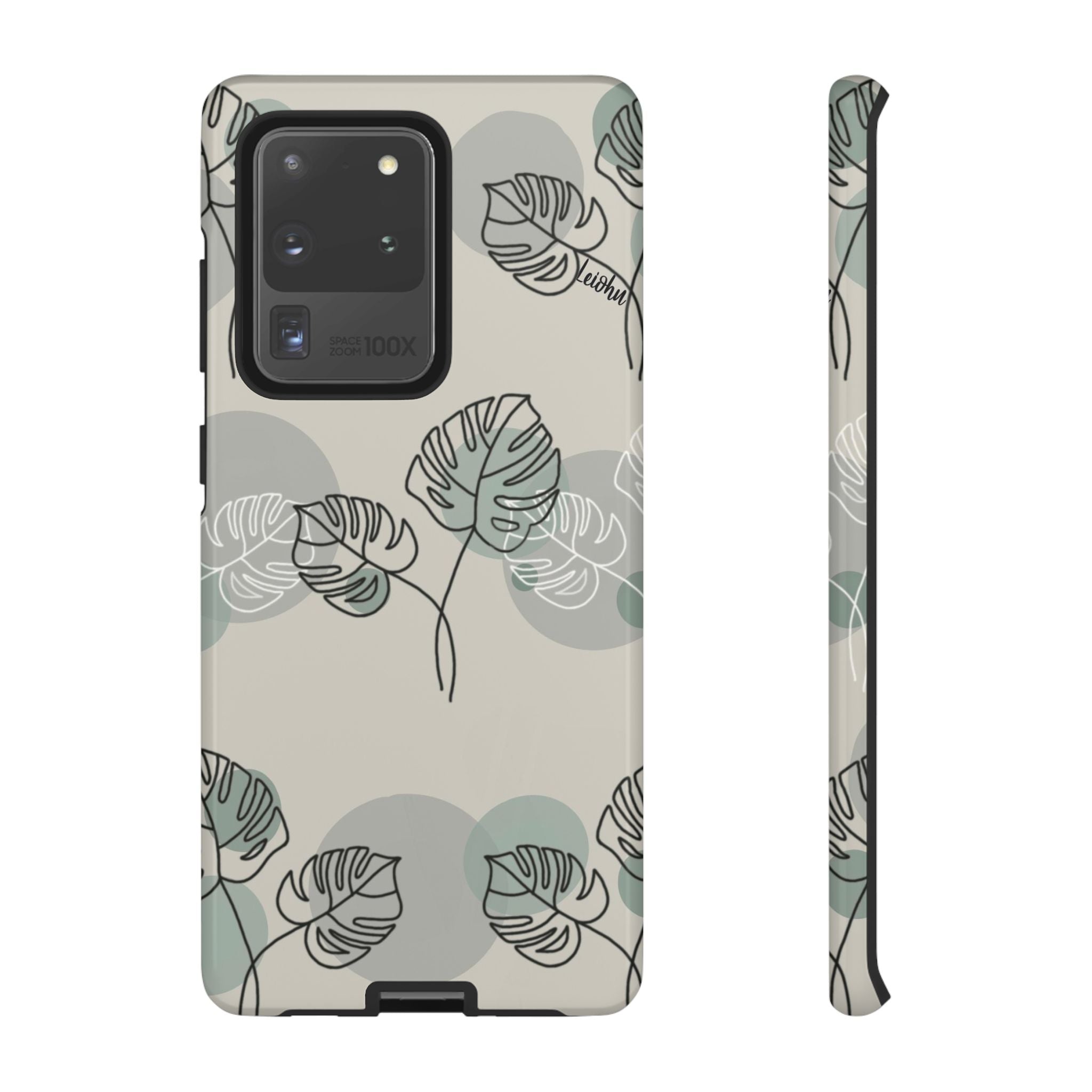 Retro Monstera - Samsung Galaxy - LEIOHU DESIGNS