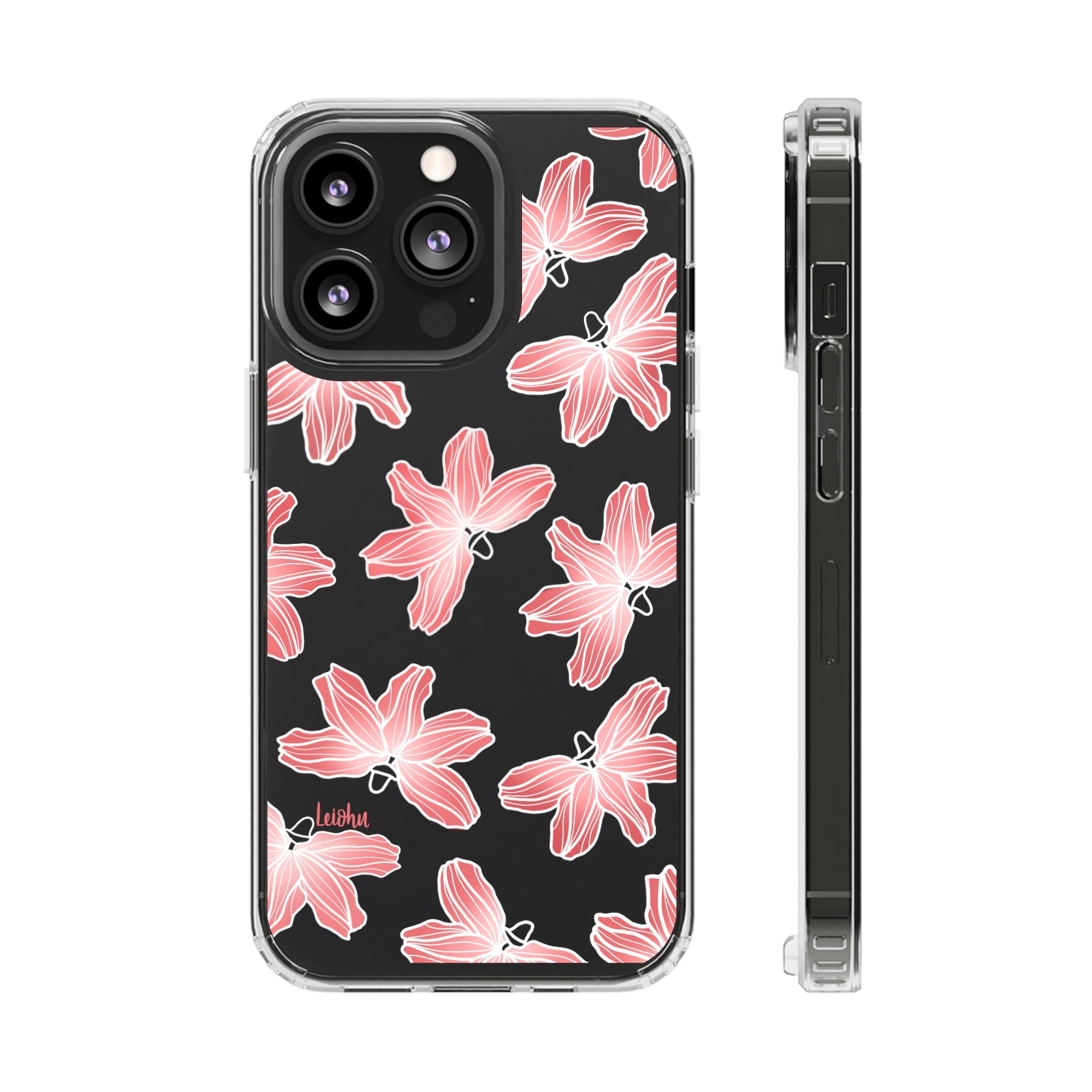 Naupaka Dream - Clear Case - LEIOHU DESIGNS