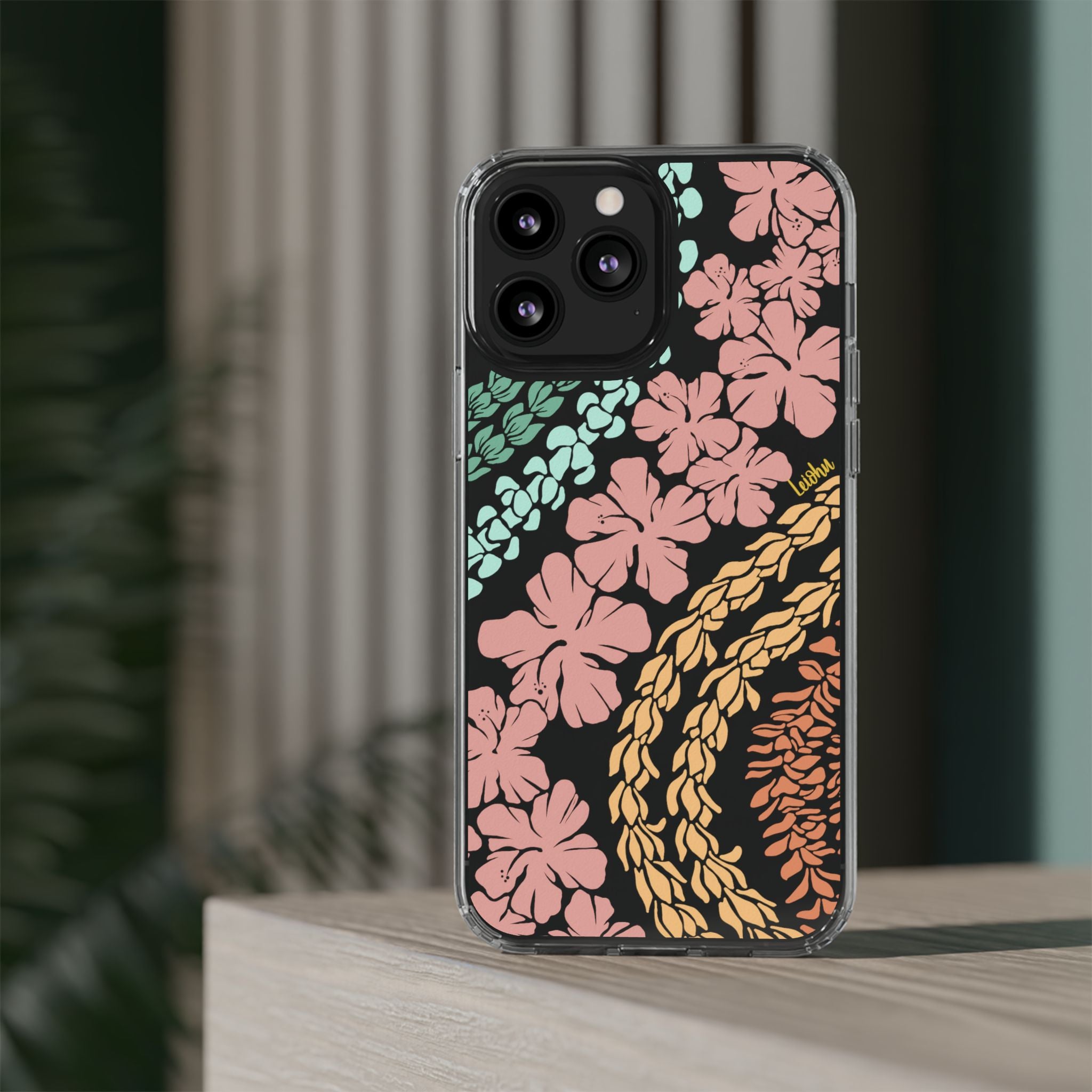 Groovy Lei - Clear Case - LEIOHU DESIGNS