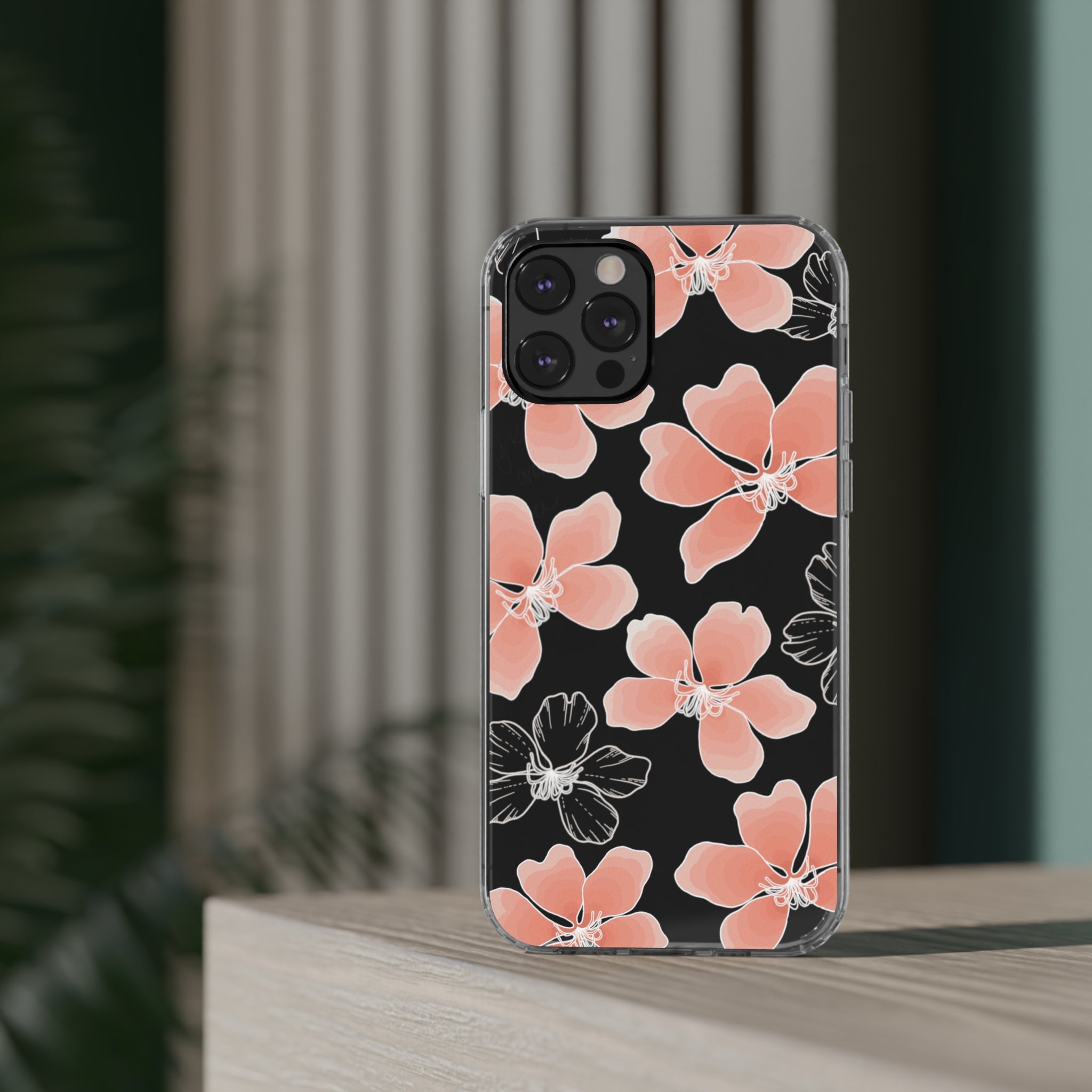 Hong Kong Orchid - Clear Case - LEIOHU DESIGNS