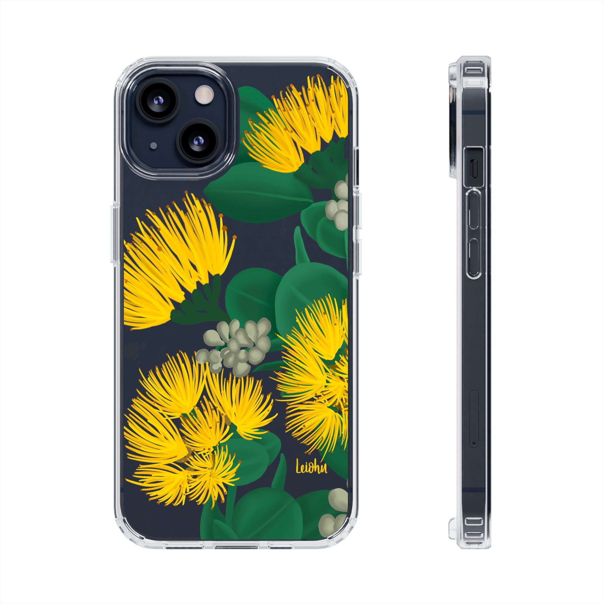Ohi'a Lehua - Melemele - Clear Case - LEIOHU DESIGNS