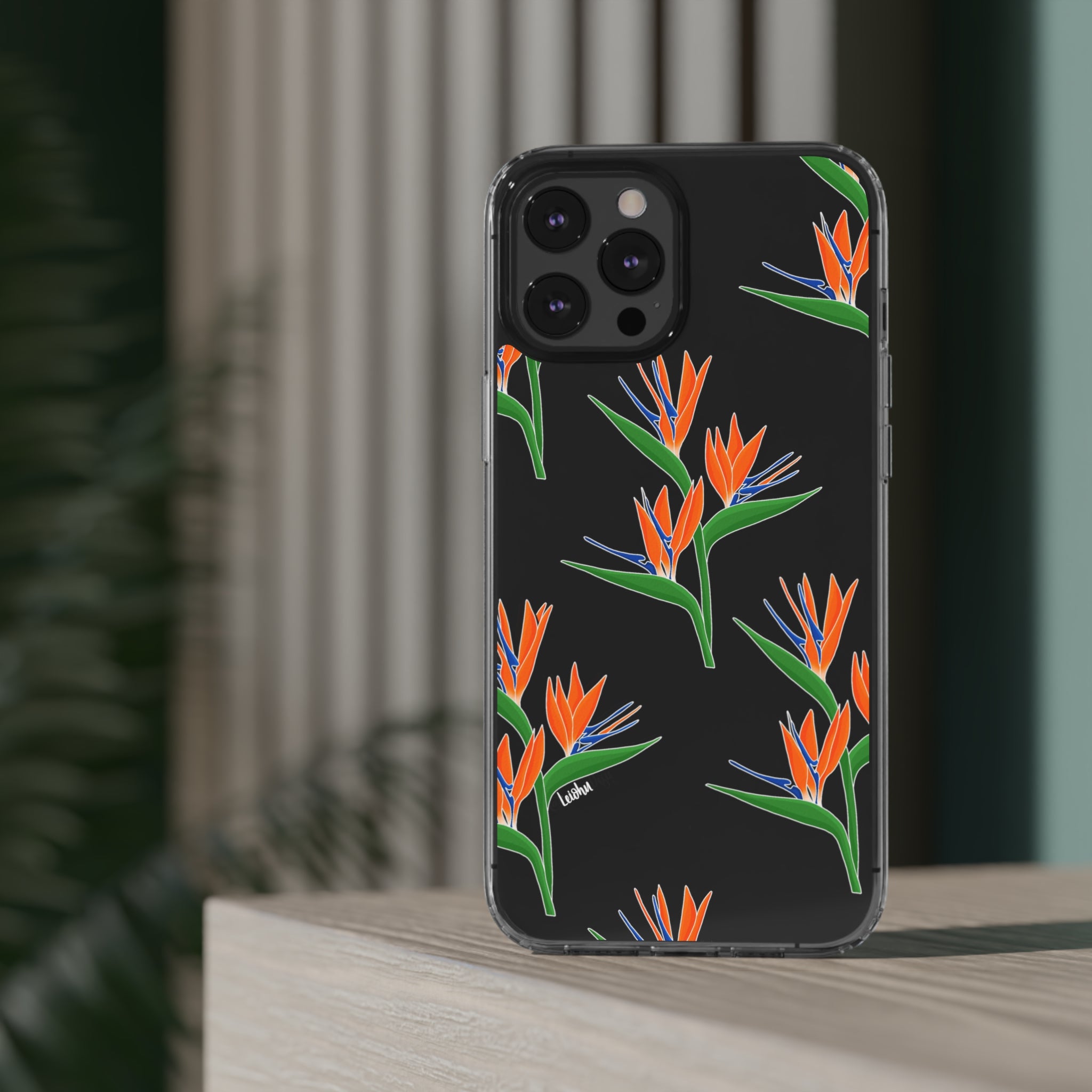 Bird of Paradise - Clear Case - LEIOHU DESIGNS