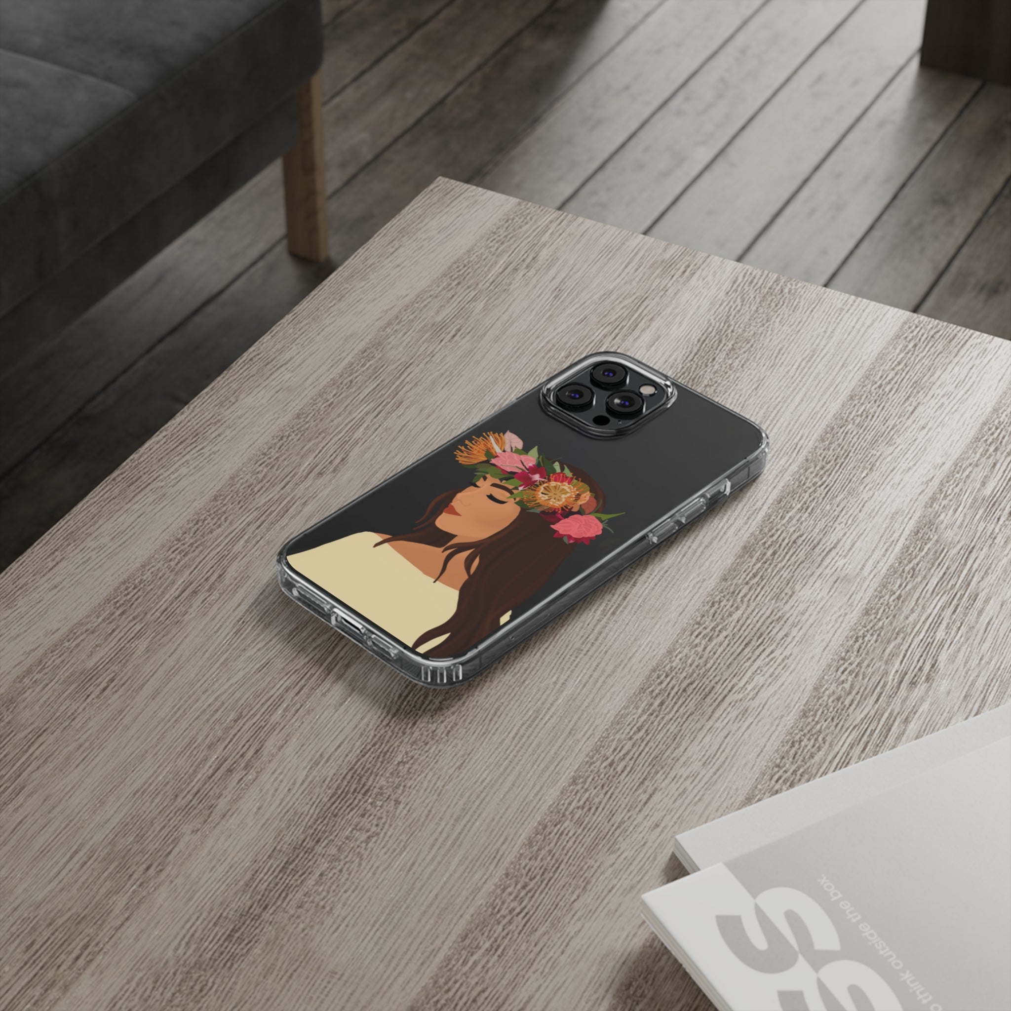 Lei Po'o - Clear Case - LEIOHU DESIGNS