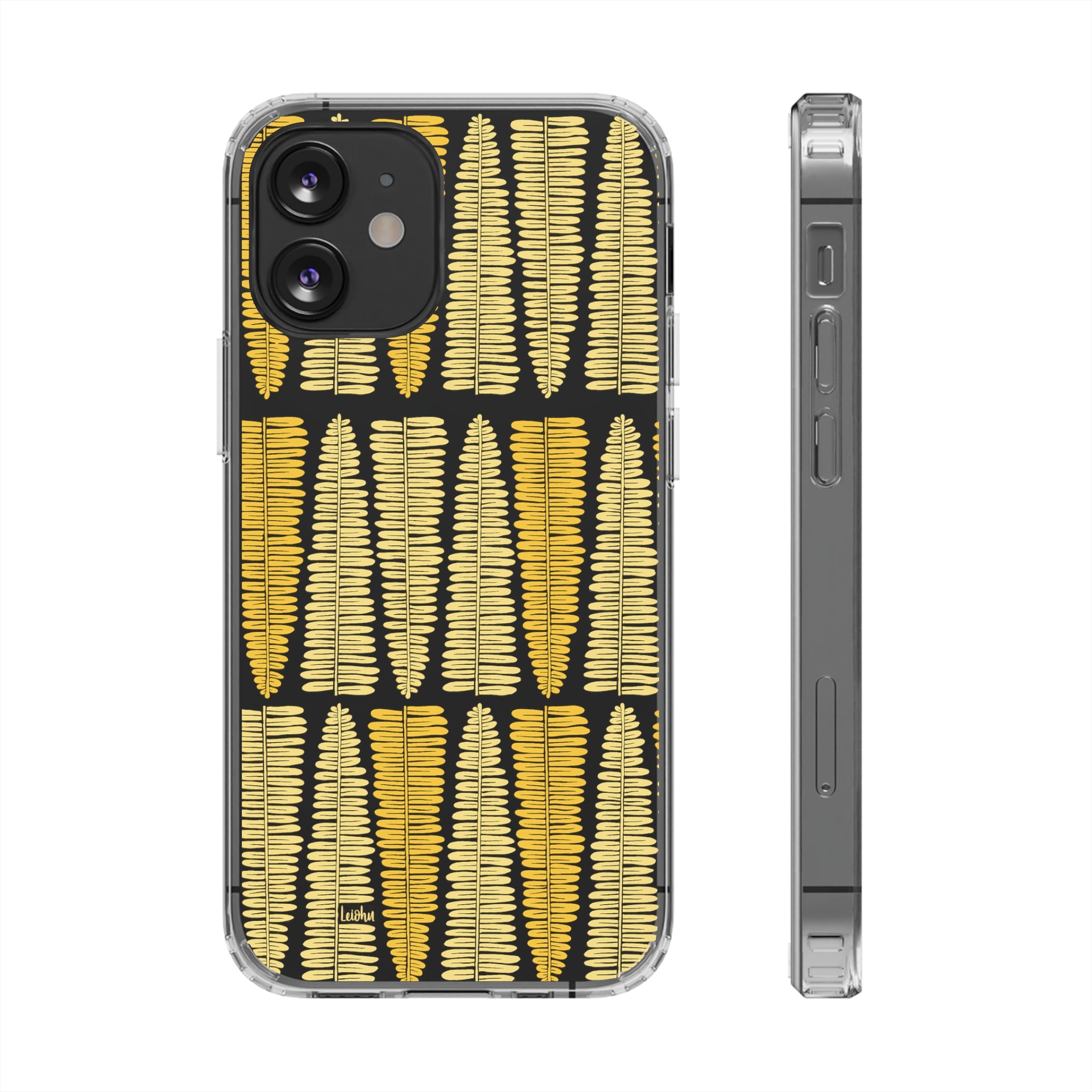 Kupukupu Fern - Clear Case - LEIOHU DESIGNS