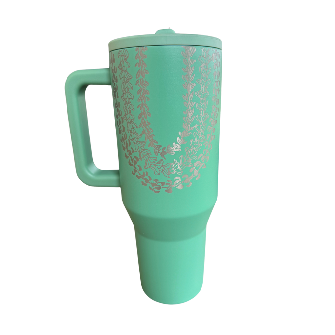 Lei’ohu 40oz Tumblers - Leak proof lid - LEIOHU DESIGNS