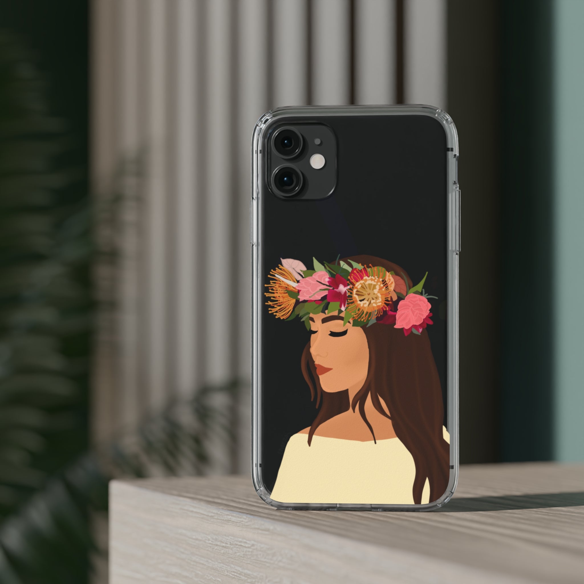 Lei Po'o - Clear Case - LEIOHU DESIGNS