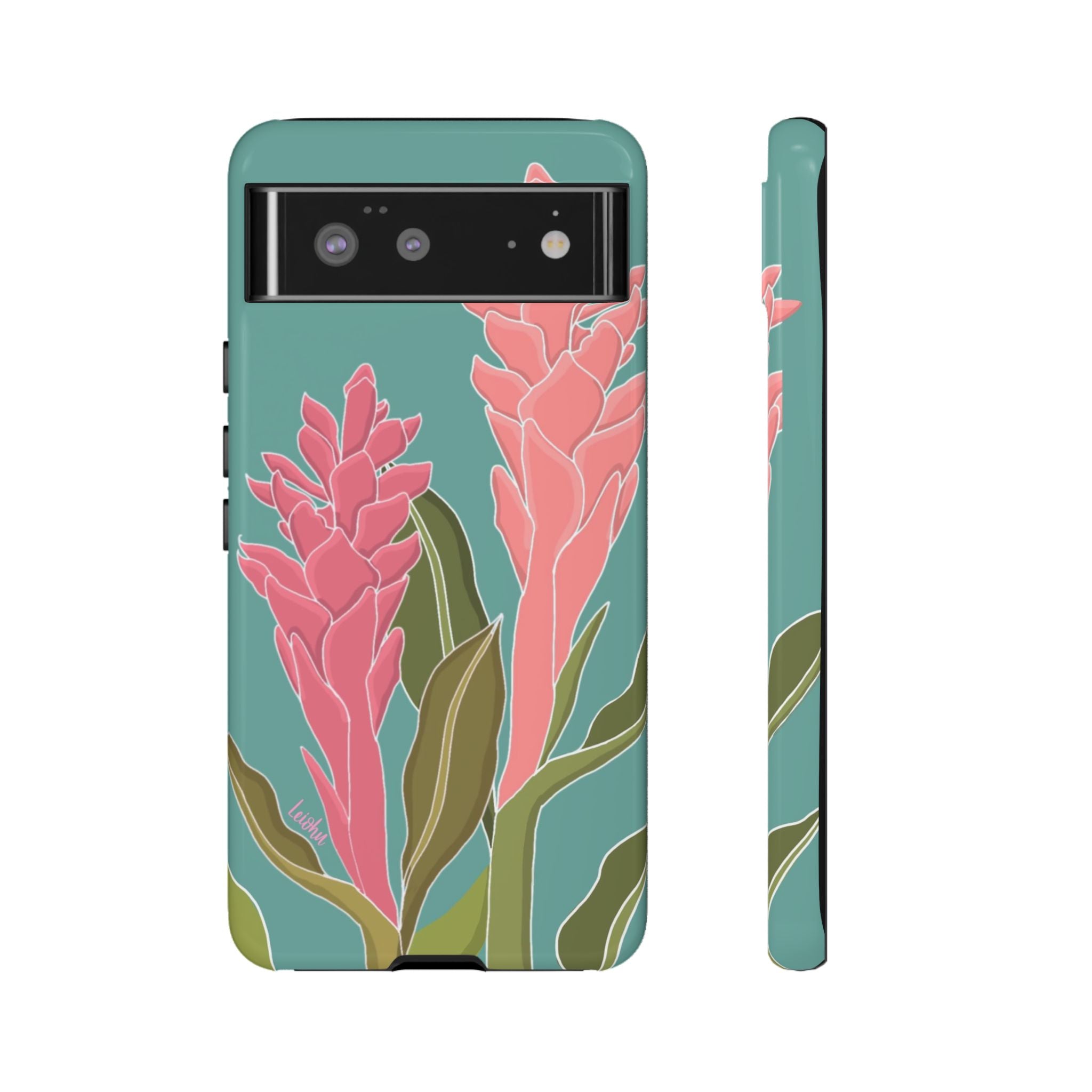 Awapuhi - Teal - Google Pixel - LEIOHU DESIGNS