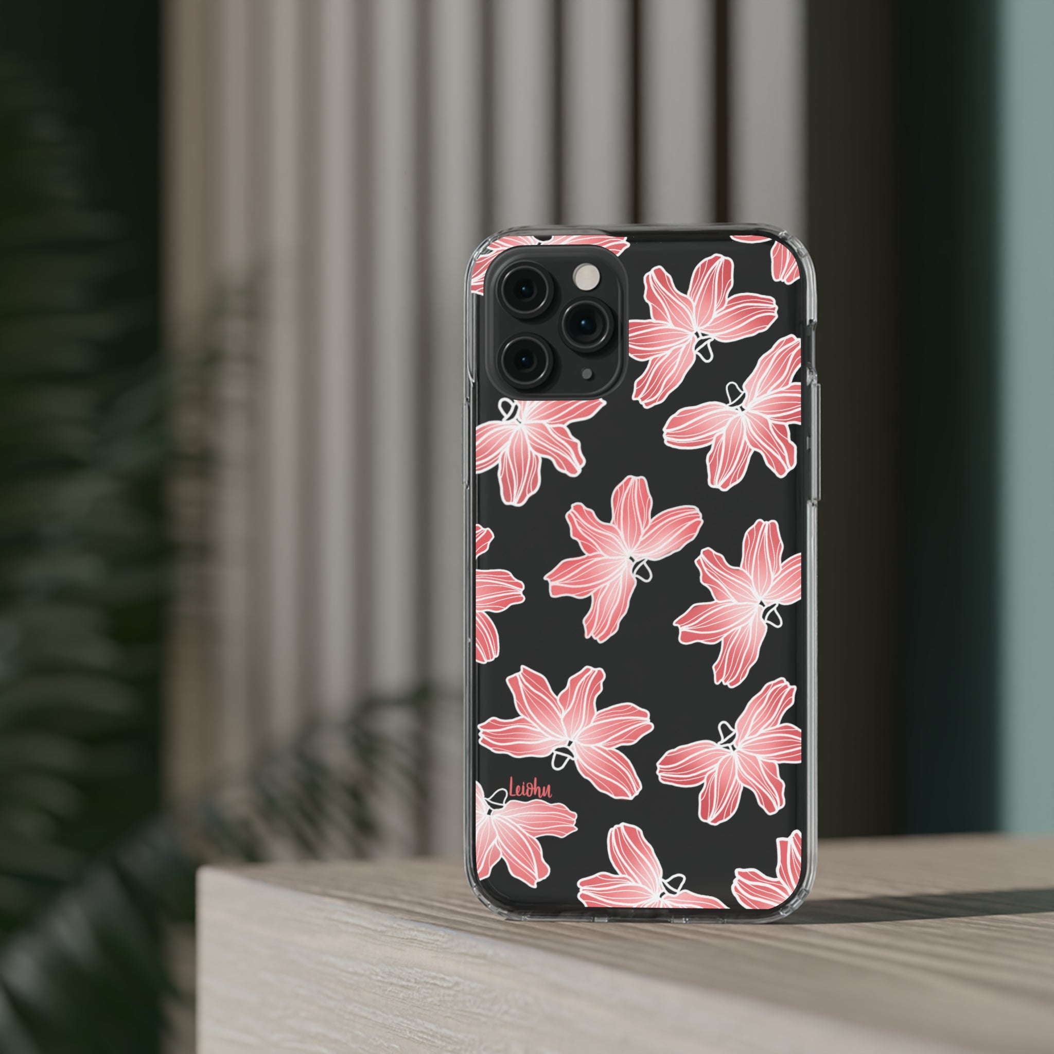 Naupaka Dream - Clear Case - LEIOHU DESIGNS