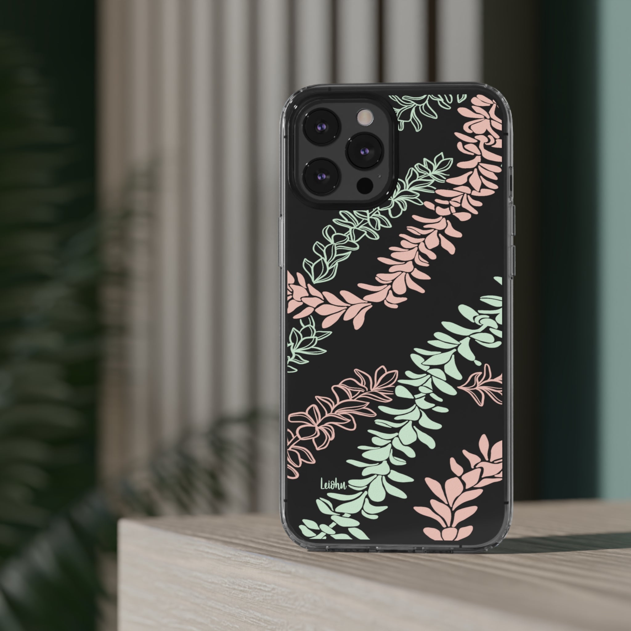 Groovy Pua Melia - Clear Case - LEIOHU DESIGNS