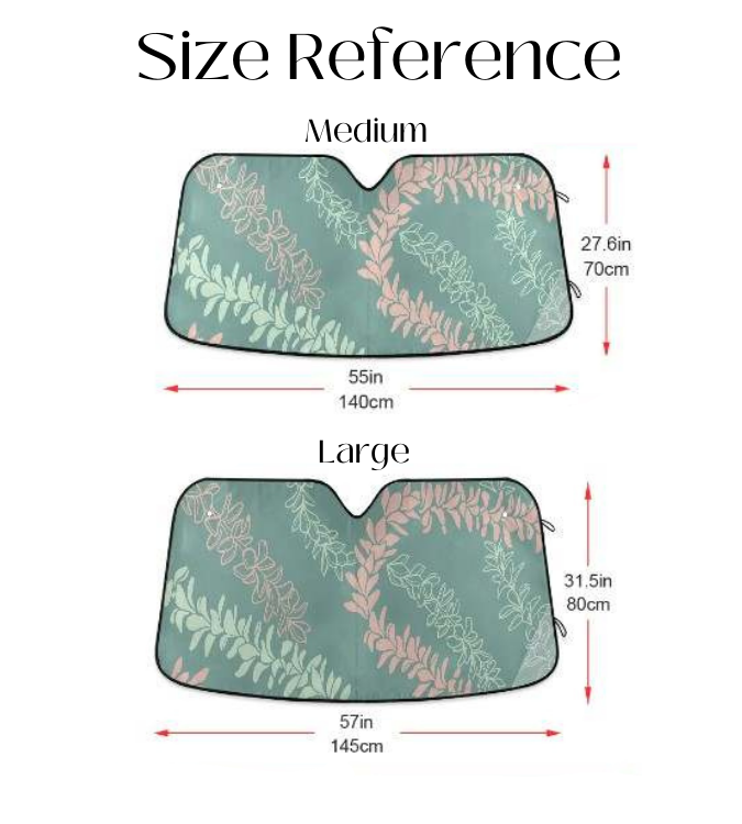 Forever Lei - Windshield Car shade - LEIOHU DESIGNS