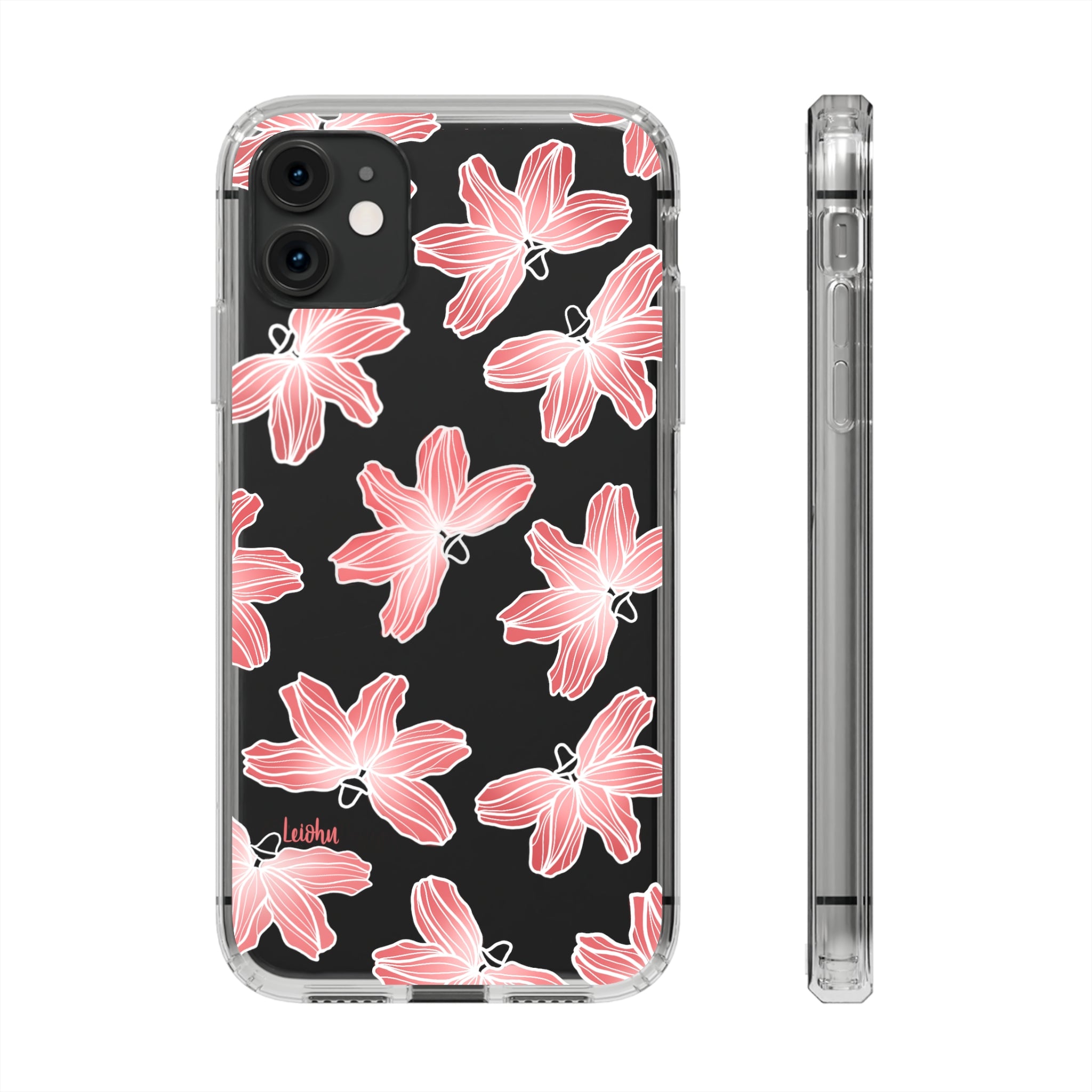 Naupaka Dream - Clear Case - LEIOHU DESIGNS