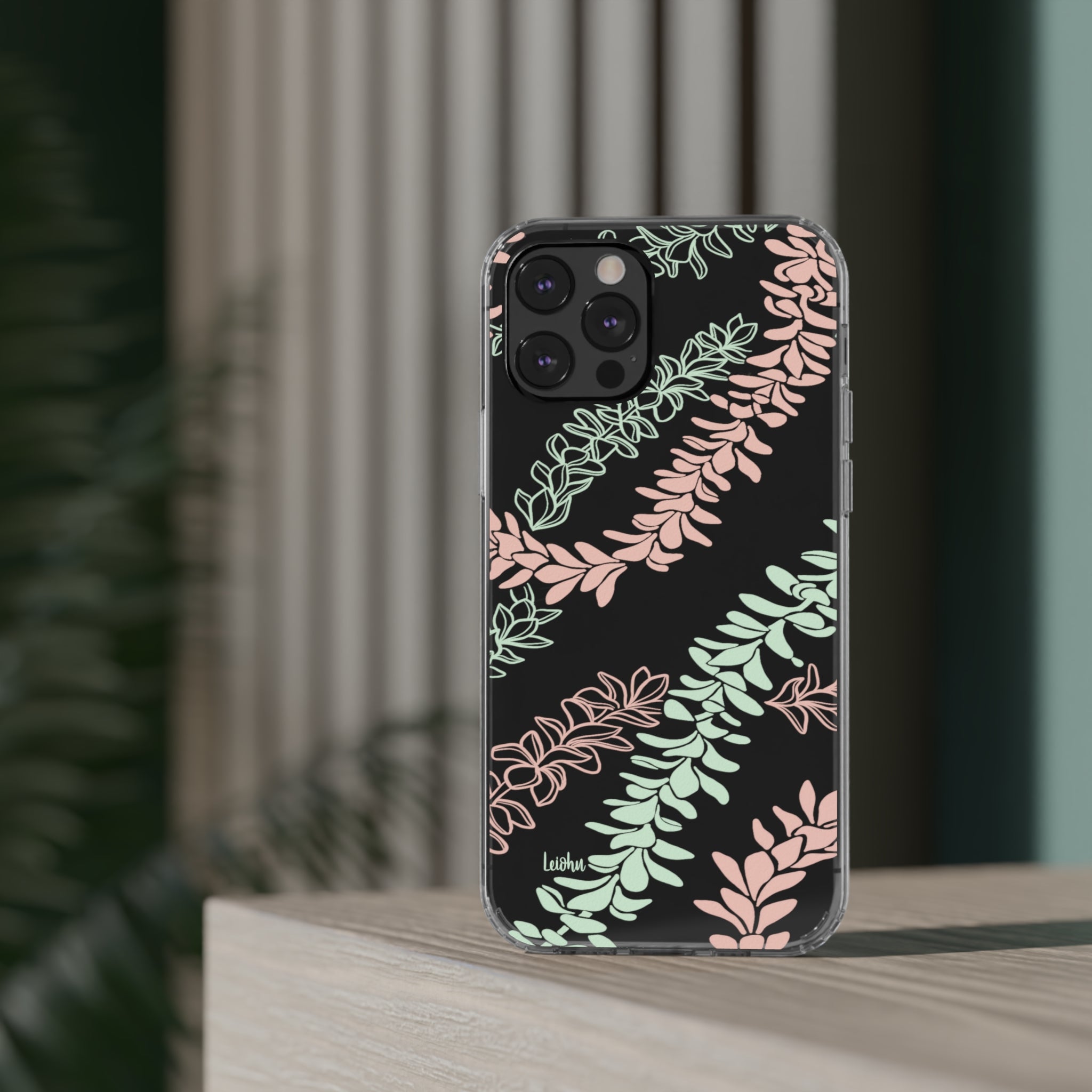 Groovy Pua Melia - Clear Case - LEIOHU DESIGNS