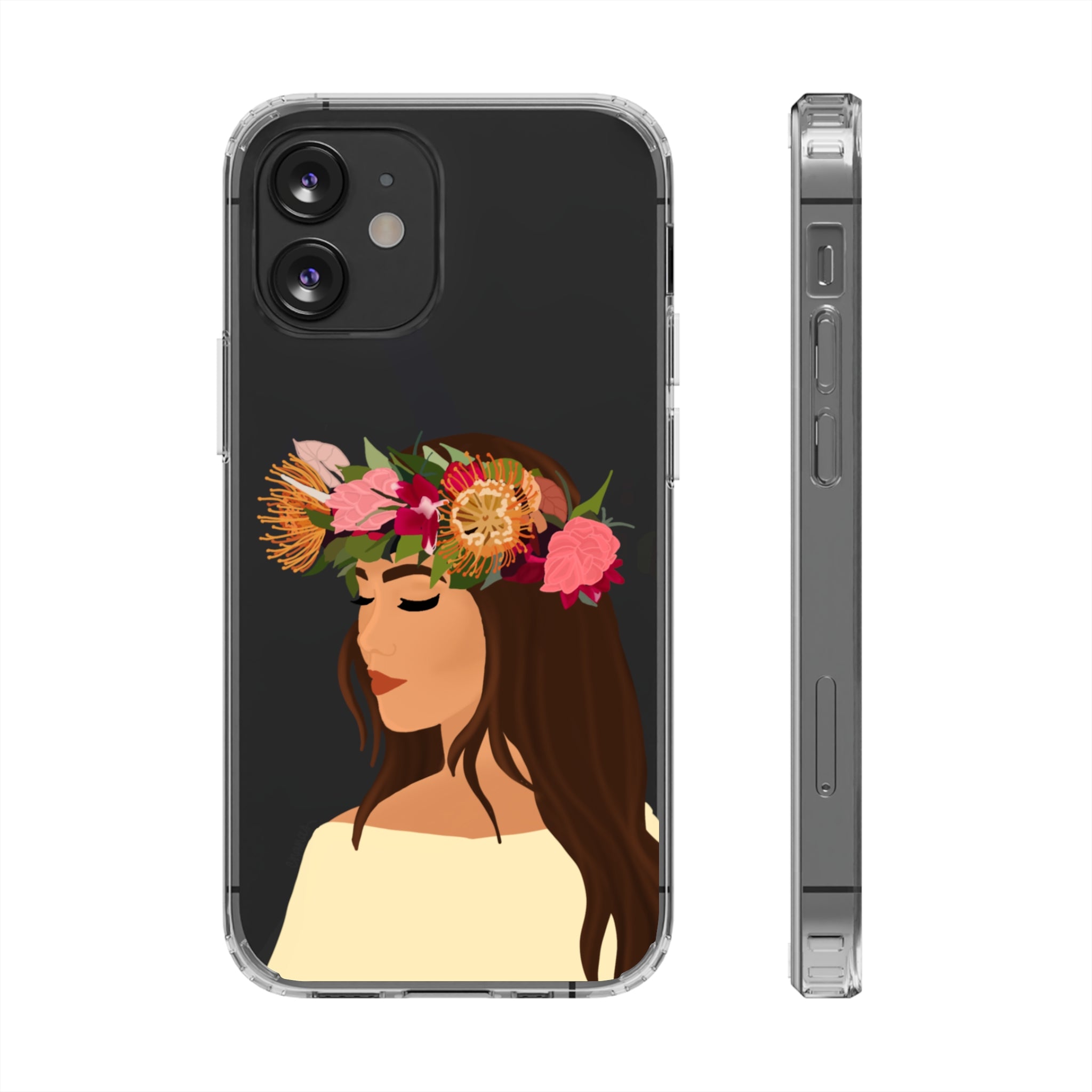 Lei Po'o - Clear Case - LEIOHU DESIGNS