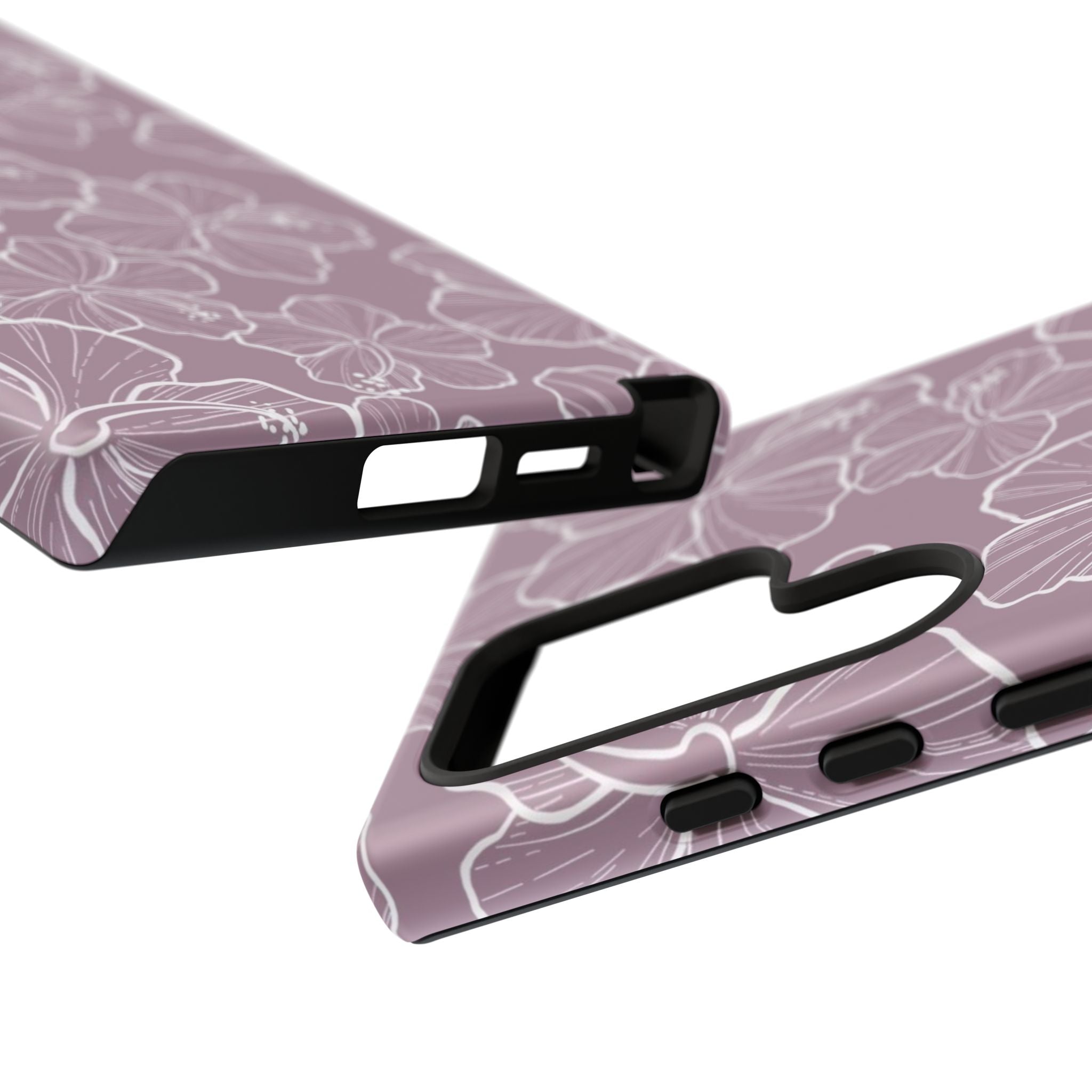 Hibiscus - Lavender - Samsung Galaxy - LEIOHU DESIGNS
