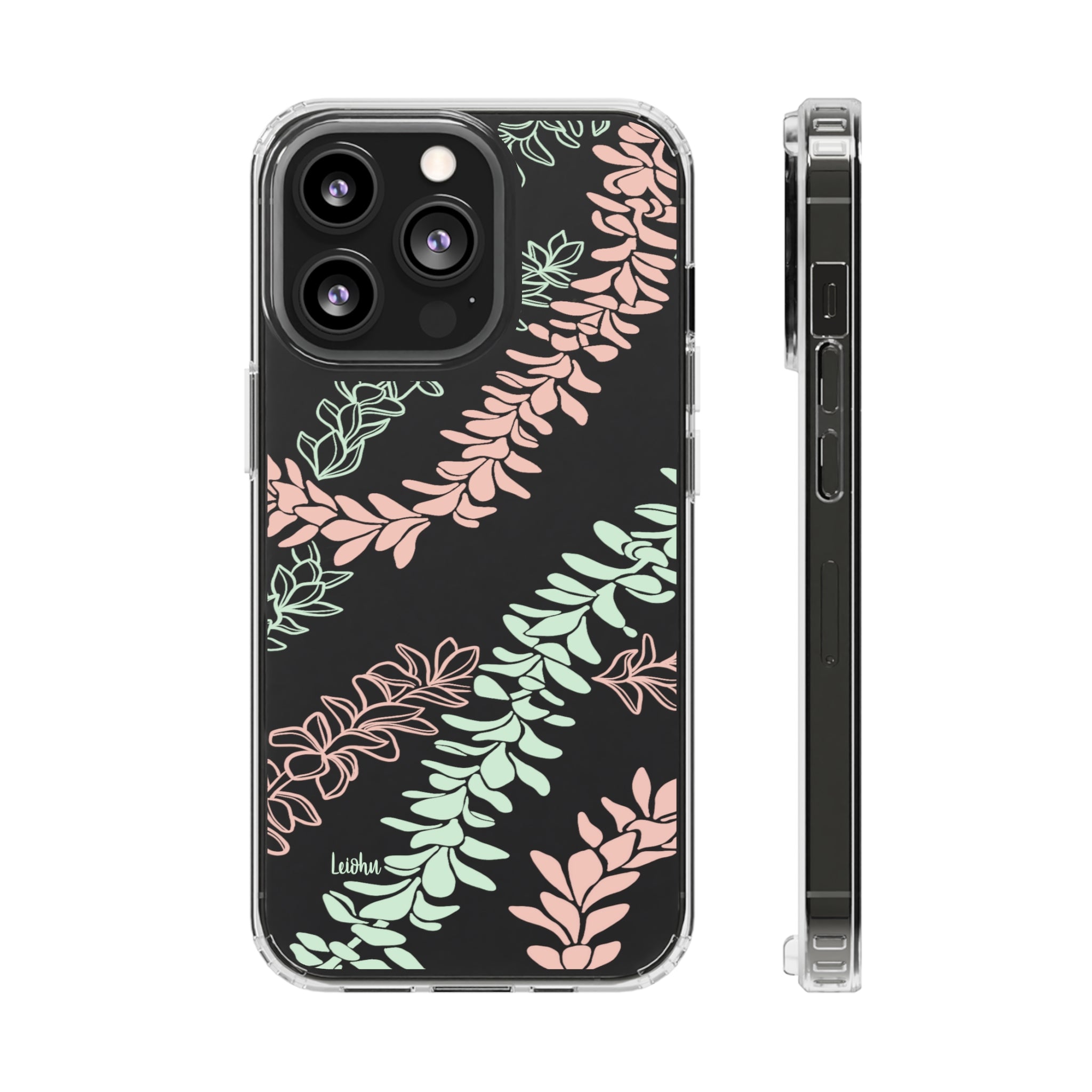Groovy Pua Melia - Clear Case - LEIOHU DESIGNS