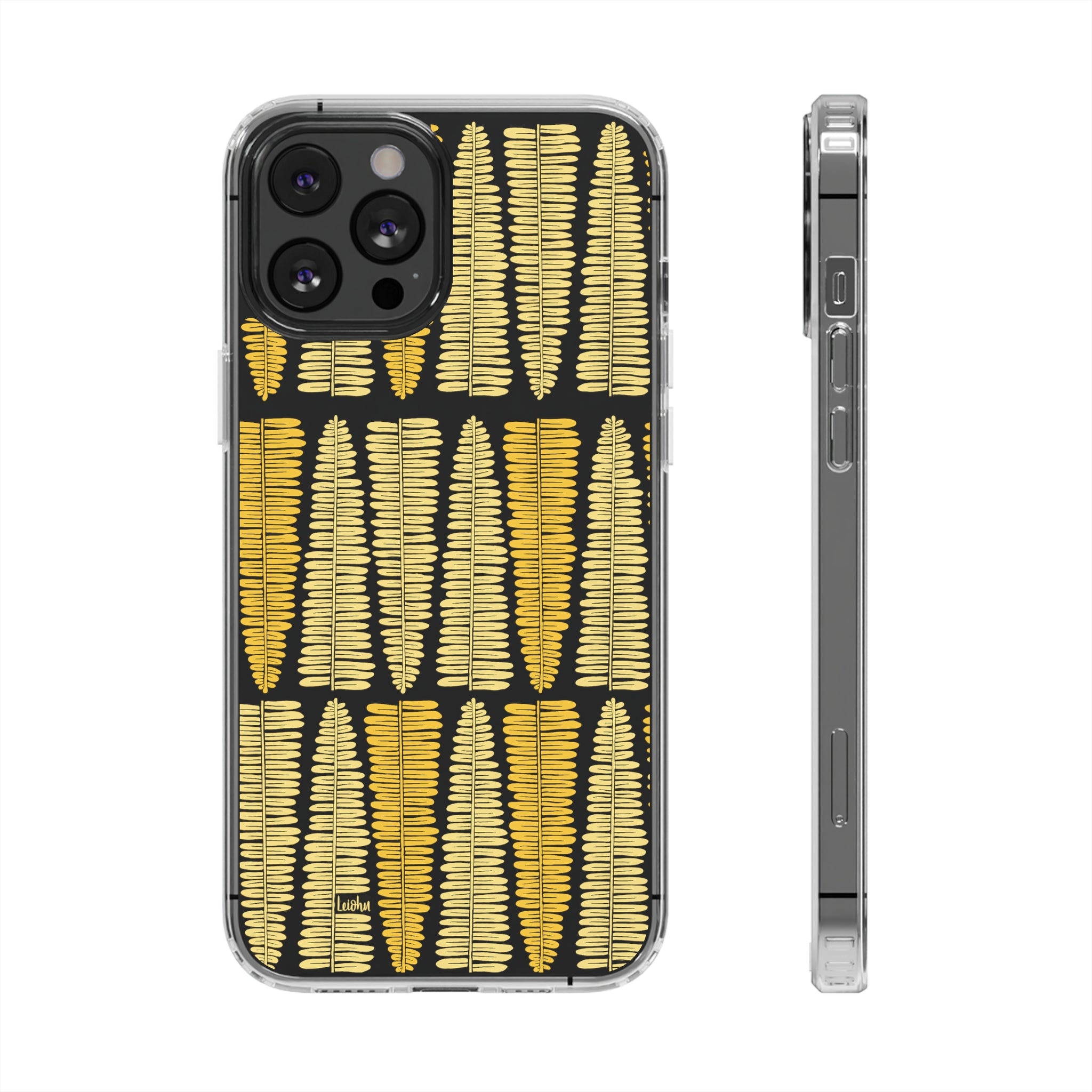 Kupukupu Fern - Clear Case - LEIOHU DESIGNS