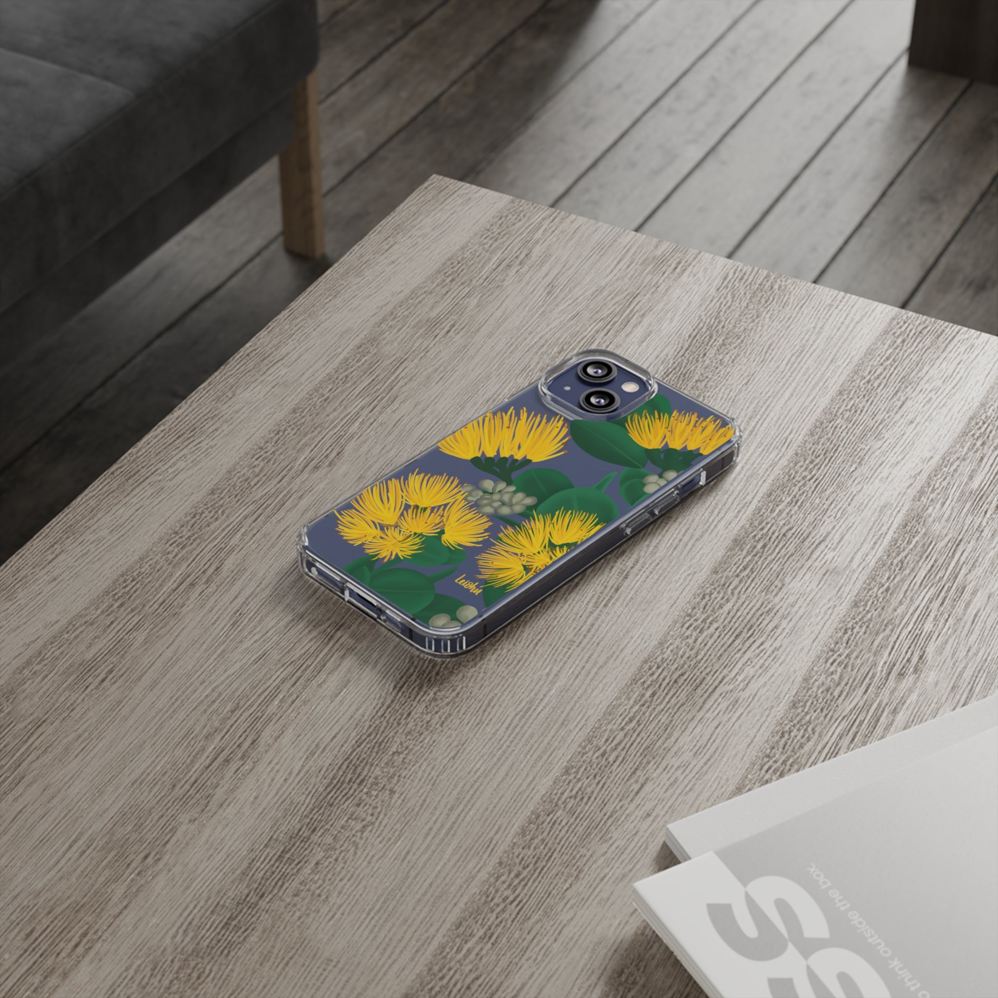 Ohi'a Lehua - Melemele - Clear Case - LEIOHU DESIGNS