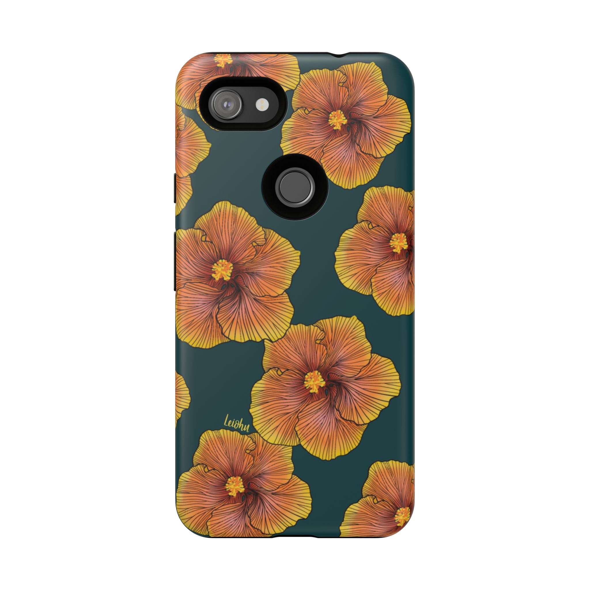 Sunrise Hibiscus - Google Pixel - LEIOHU DESIGNS