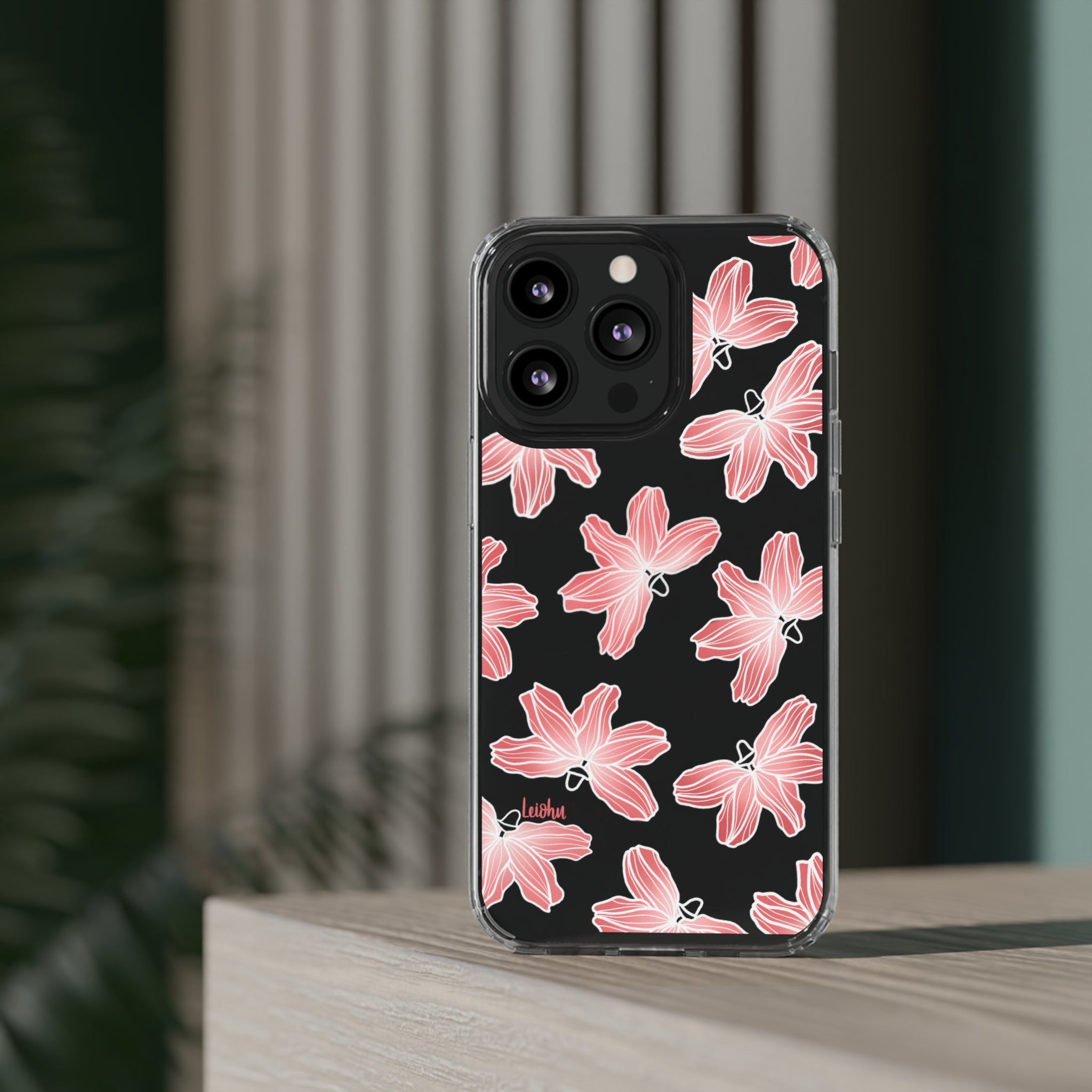 Naupaka Dream - Clear Case - LEIOHU DESIGNS