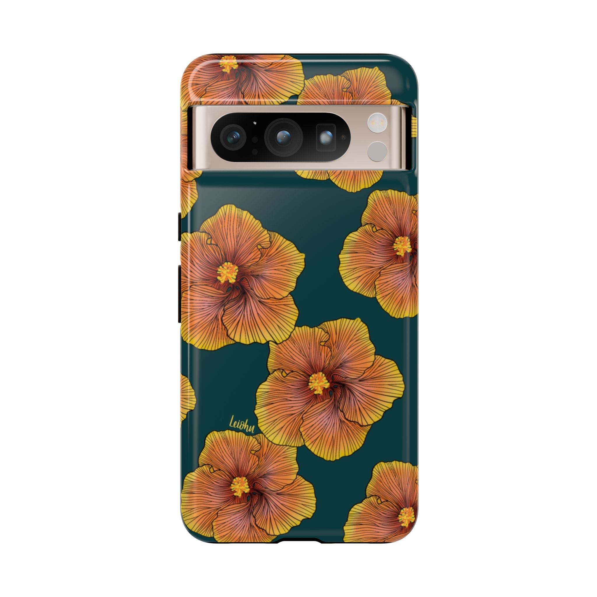 Sunrise Hibiscus - Google Pixel - LEIOHU DESIGNS
