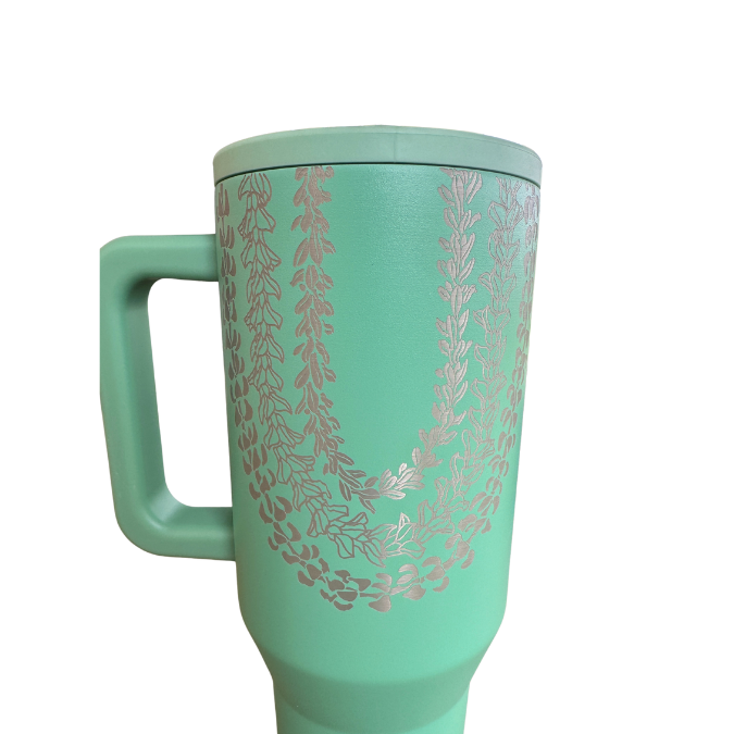 Lei’ohu 40oz Tumblers - Leak proof lid - LEIOHU DESIGNS